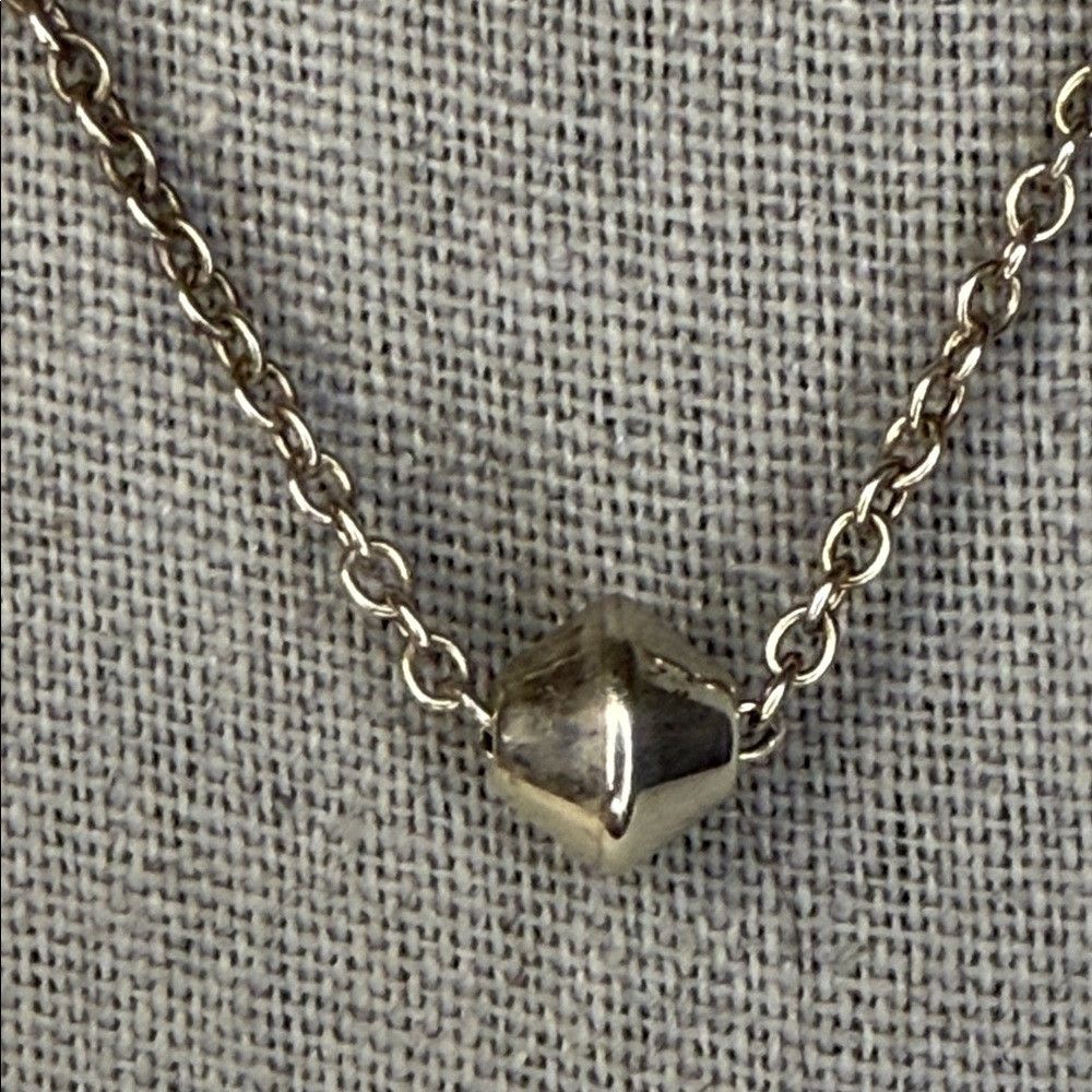 Tiffany & Co. Tiffany & Co. Sterling Silver Barrel Necklace, 16in, Hallma Size ONE SIZE - 3 Thumbnail