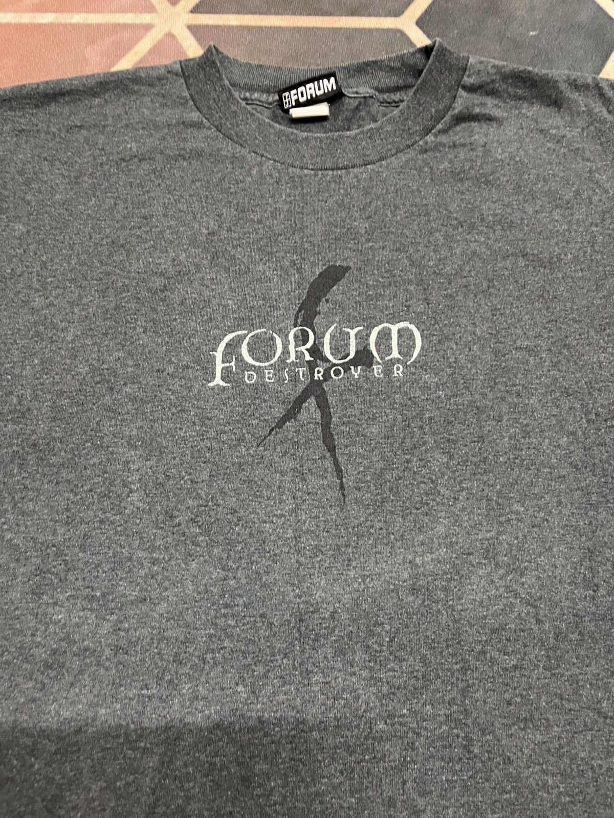 Dream And Destroy 💥Very Rare FORUM DESTROYER 90s Skateboards Boarding Co Tee Size US S / EU 44-46 / 1 - 3 Thumbnail