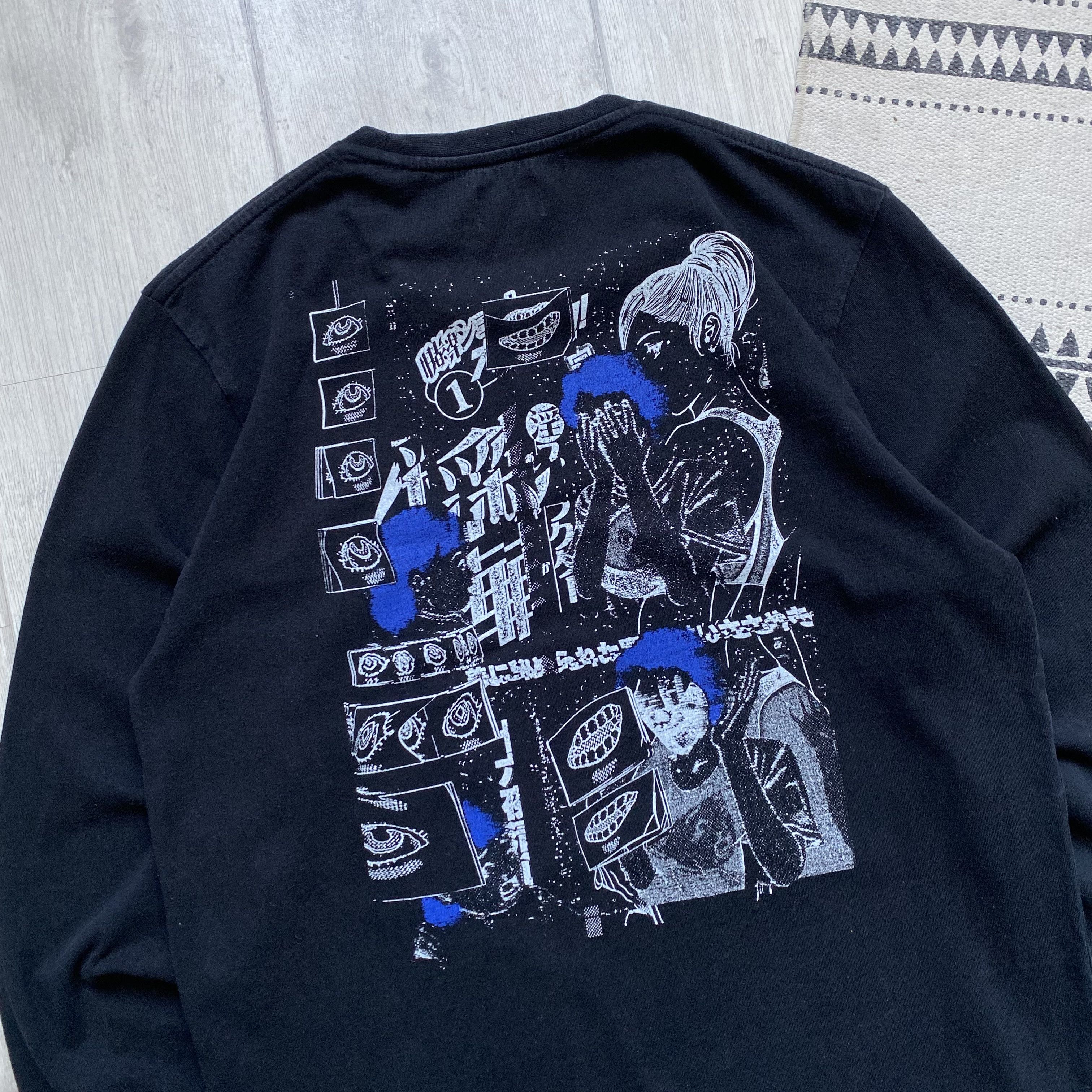 Edwin Vintage Japanese Anime Edwin Longsleeve T-shirt Size US S / EU 44-46 / 1 - 9 Thumbnail