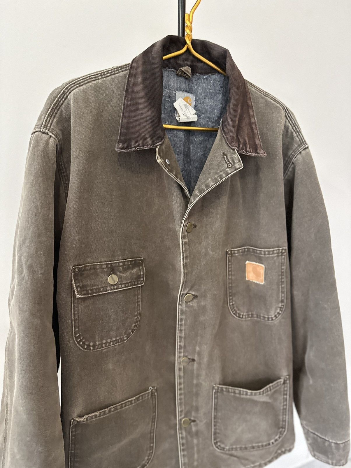 Carhartt × Vintage 🔥Vintage🔥90’s Carhartt Chore Coat C02CHT Size US XL / EU 56 / 4 - 3 Thumbnail