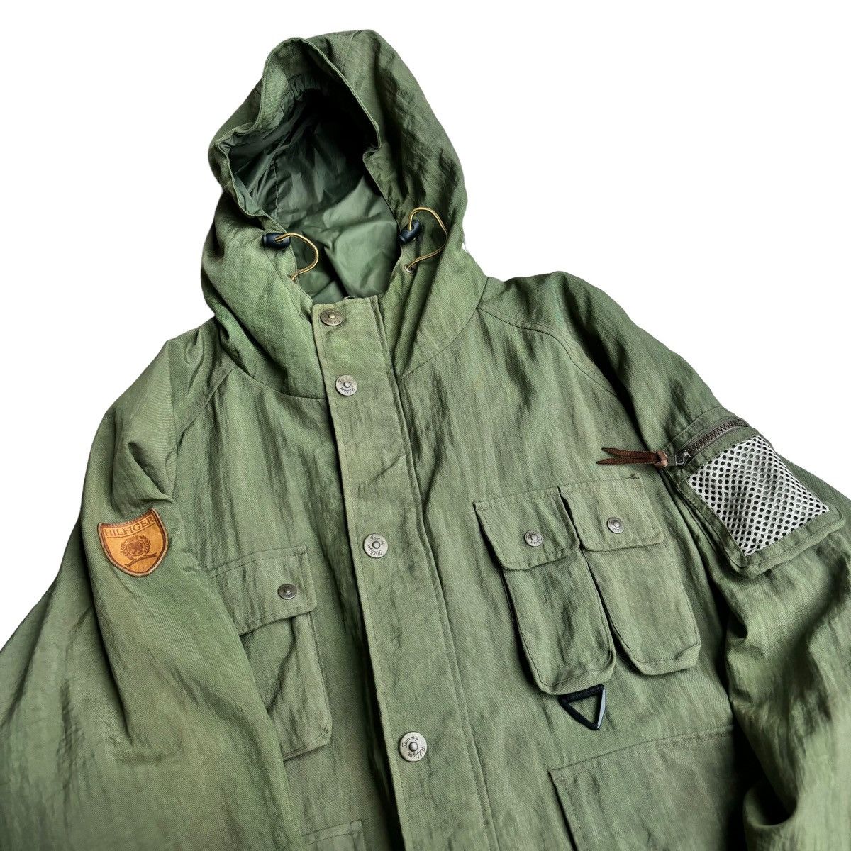 Tommy Hilfiger Tommy Hilfigher Multi Pocket Nylon Jacket Size US L / EU 52-54 / 3 - 3 Thumbnail
