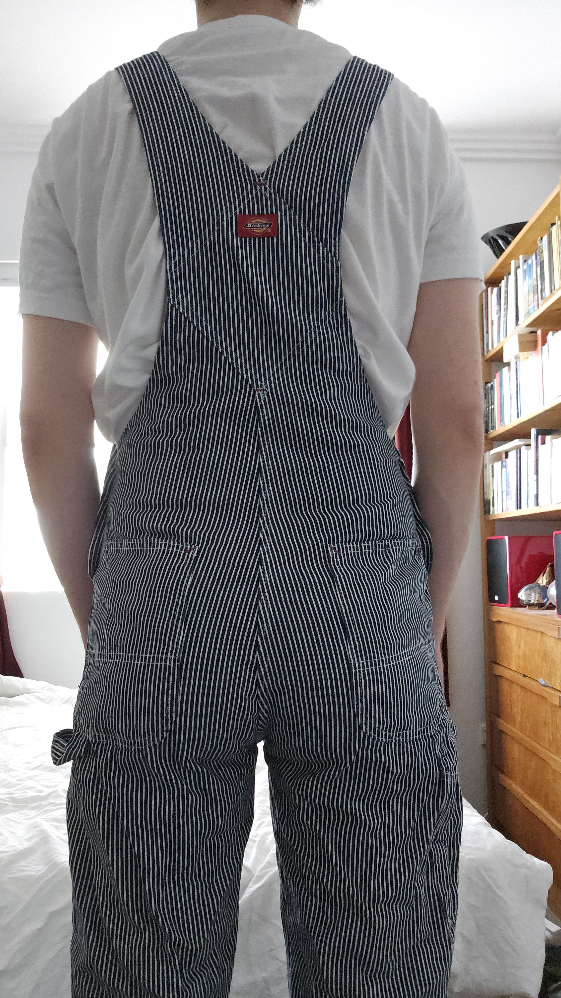 Dickies Dickies Stripe Overalls Size US 30 / EU 46 - 6 Thumbnail