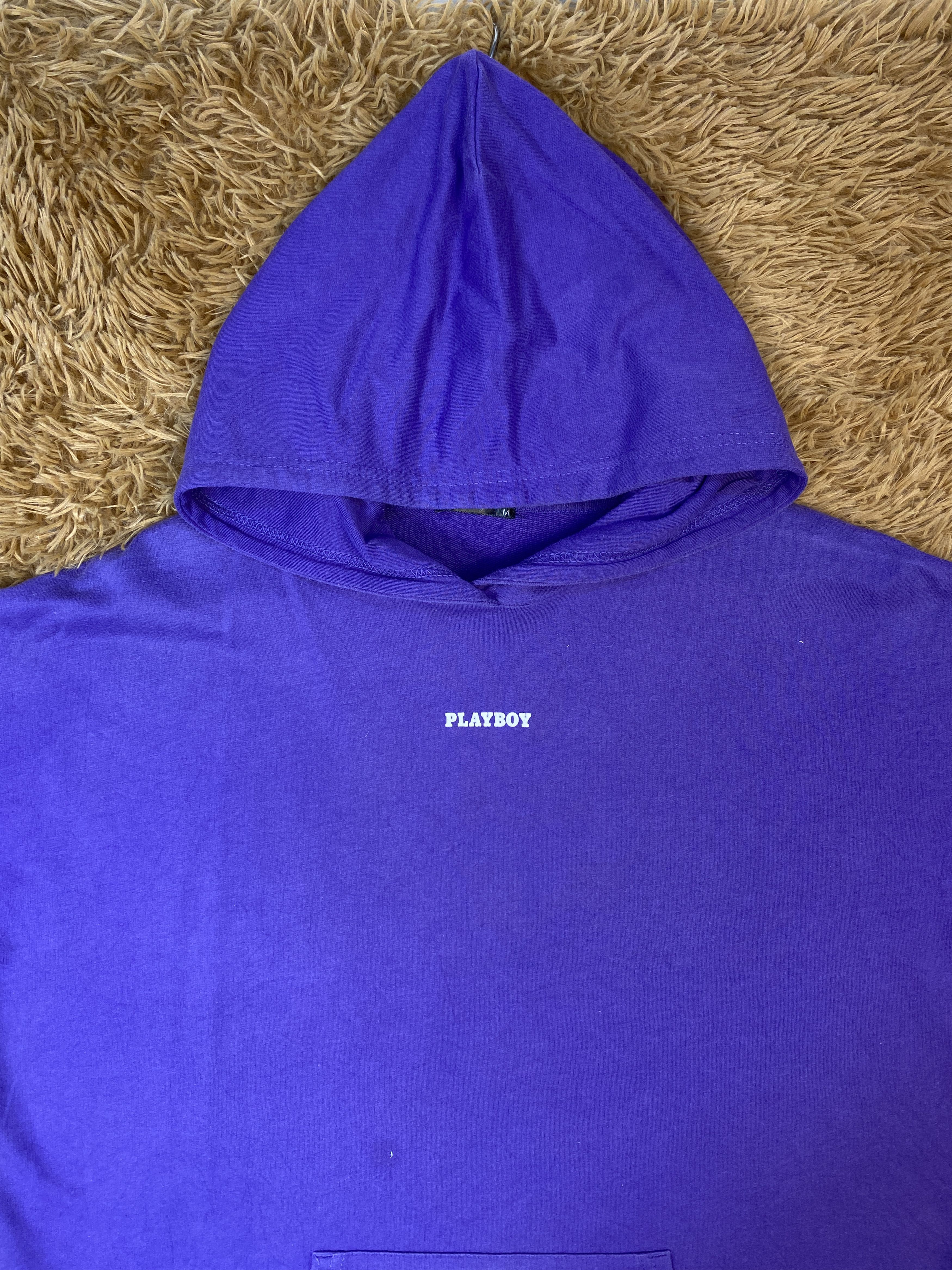 Playboy Vintage Playboy Shorts Sleeve Hoodies PS0397 Size US M / EU 48-50 / 2 - 3 Thumbnail