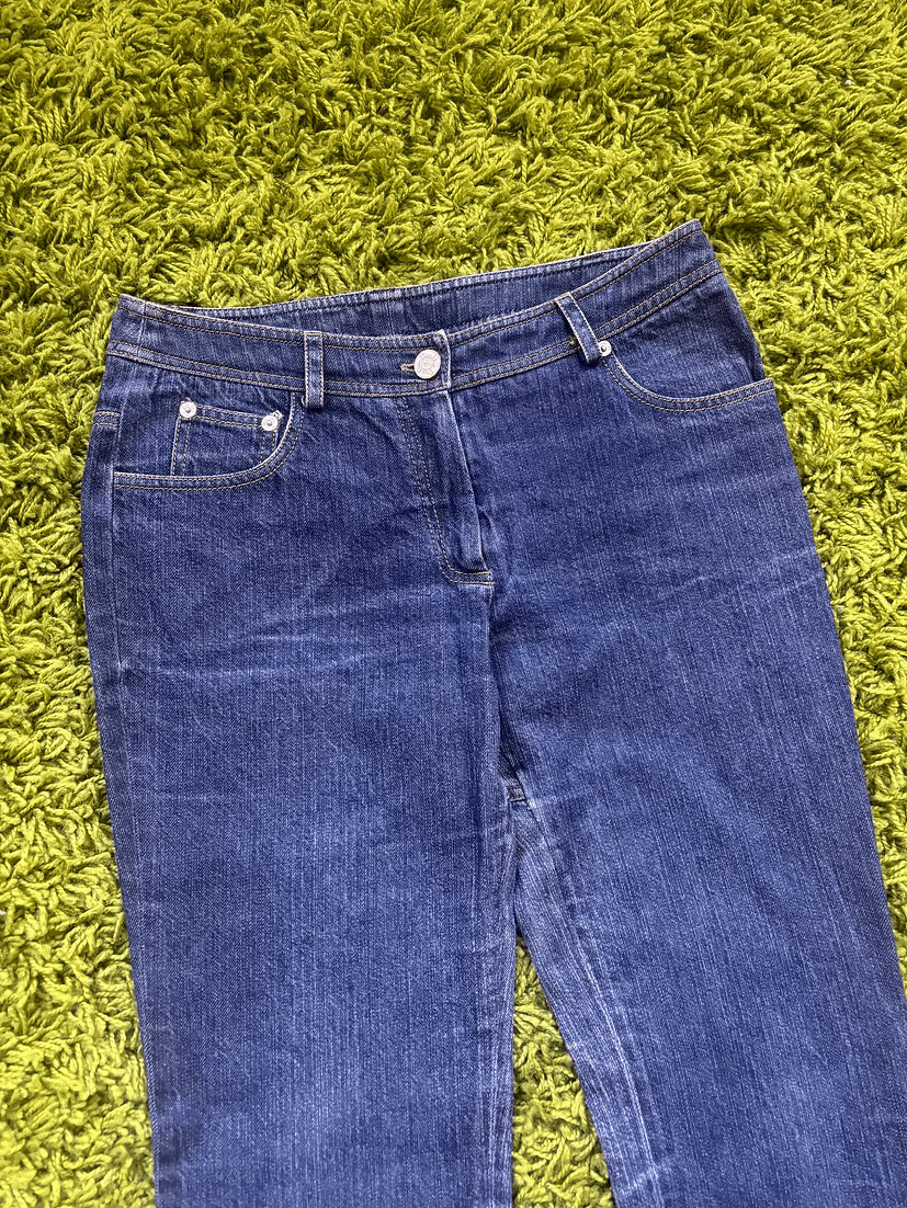 Dior SS2006 by John Galliano Heart Bottom Jeans Size 28" / US 6 / IT 42 - 4 Thumbnail