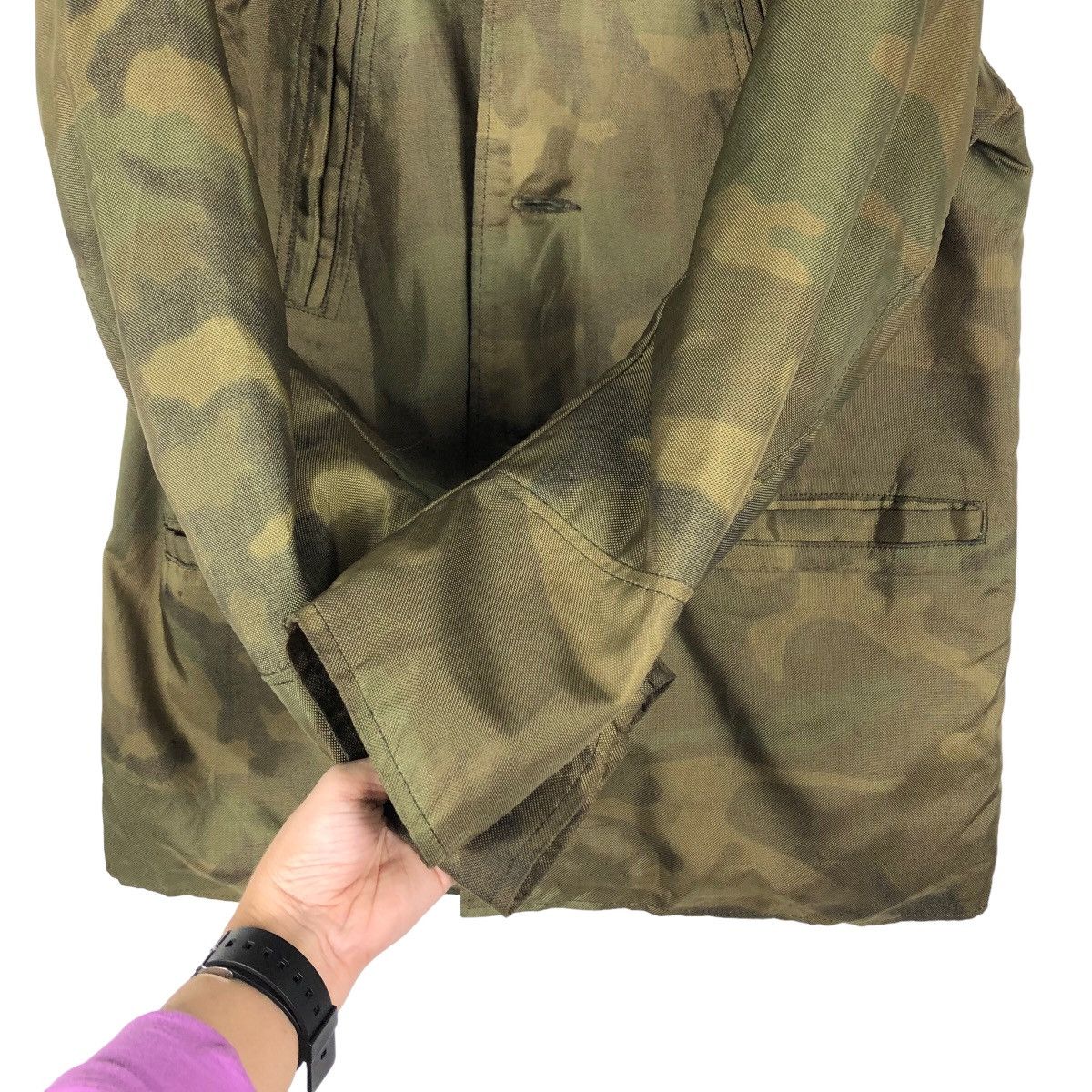 Vintage 🔥50’s Vintage Made in USA Acoustic Camo Inspector Chore Size US L / EU 52-54 / 3 - 12 Thumbnail