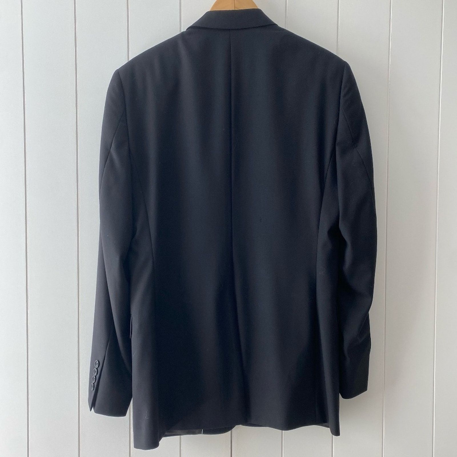 Brooks Brothers NWOT Brooks Brothers Select Solid Black Suit Blazer - 42L Size 42L - 2 Thumbnail