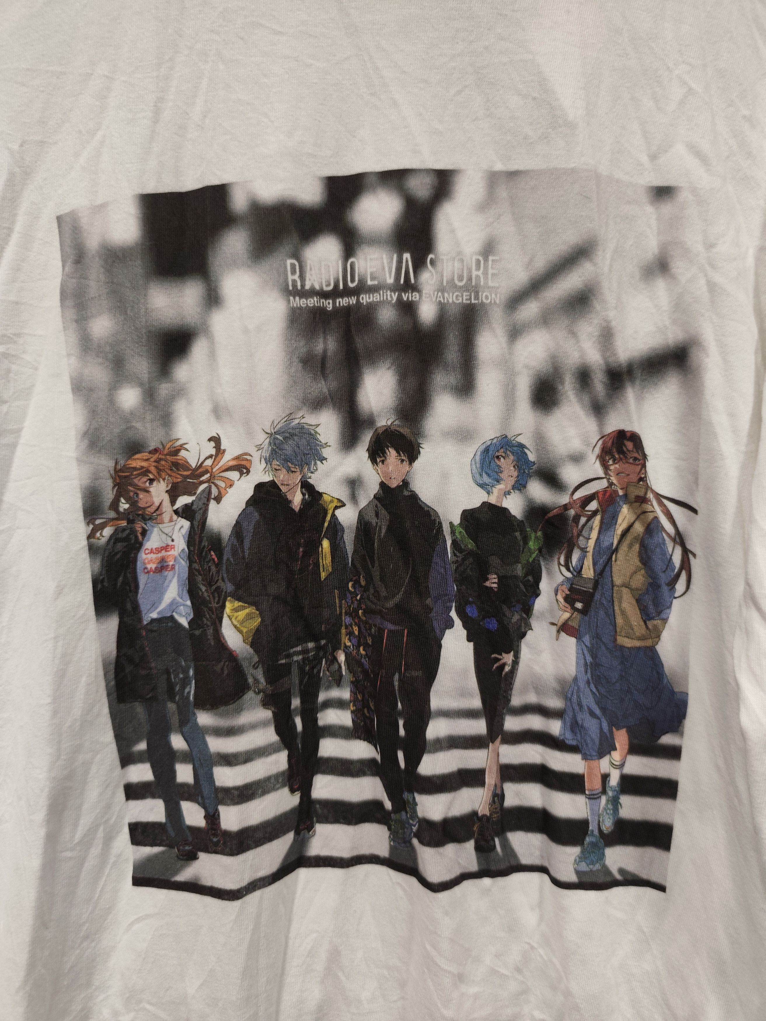 Anime Evangelion Khara Radio Eva Long Sleeve Shirt Size US XL / EU 56 / 4 - 3 Thumbnail
