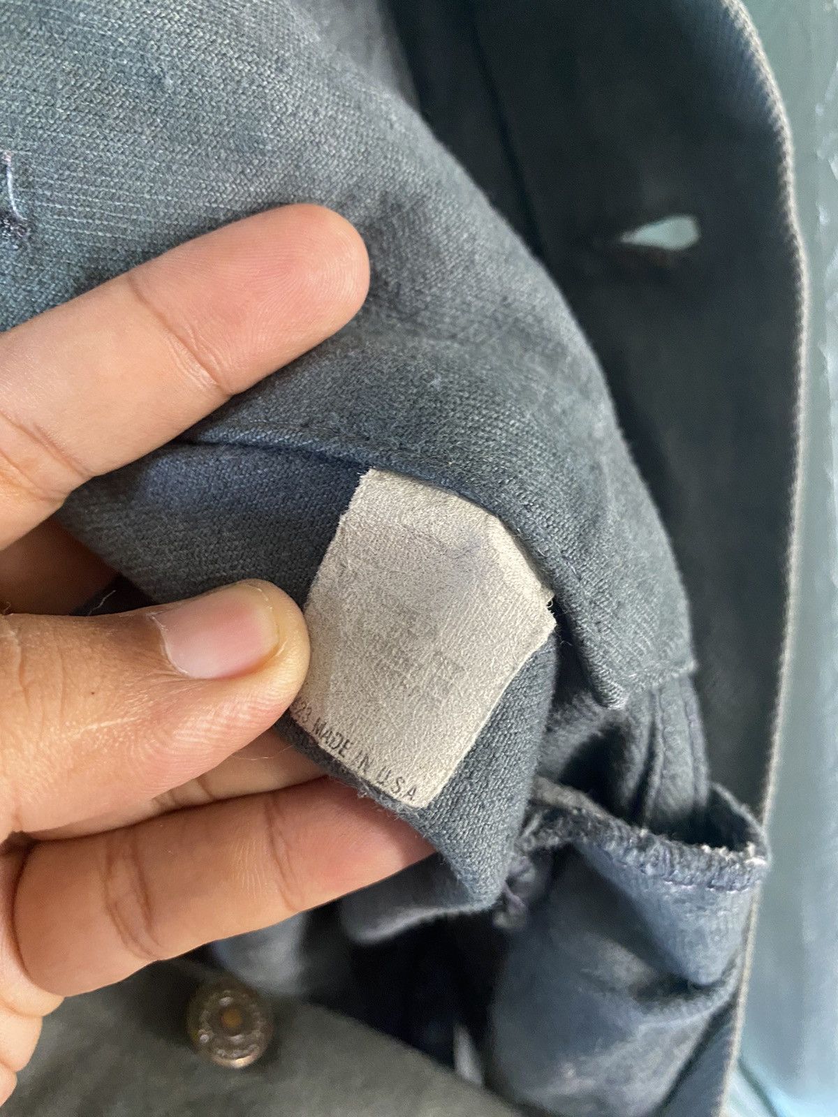 Levi's × Levi's Vintage Clothing Vintage Levis Faded Grey Denim Trucker Jacket Made in USA Size US S / EU 44-46 / 1 - 7 Thumbnail