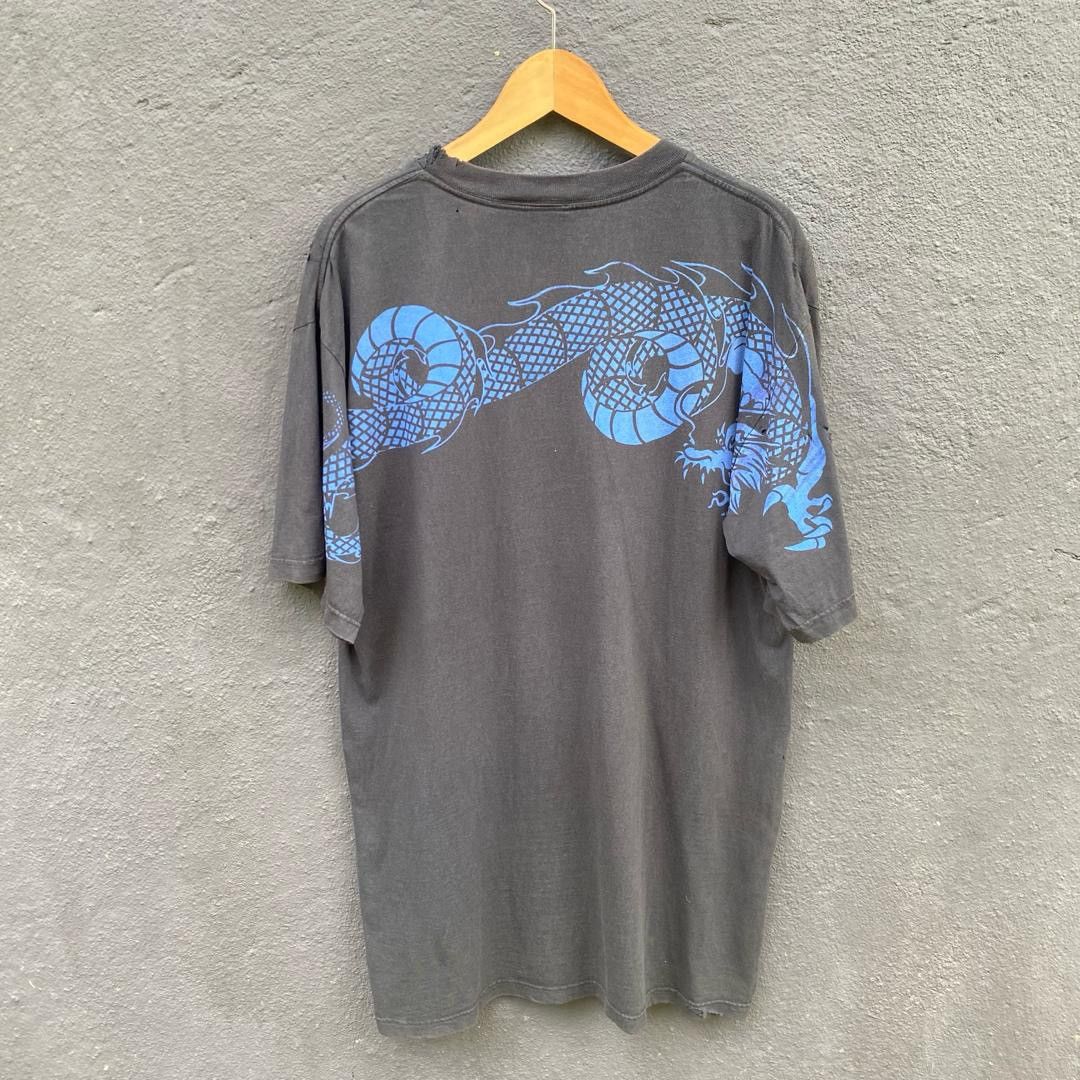 Other Thrashed faded vintage distressed utility skate board tee Size US L / EU 52-54 / 3 - 3 Thumbnail
