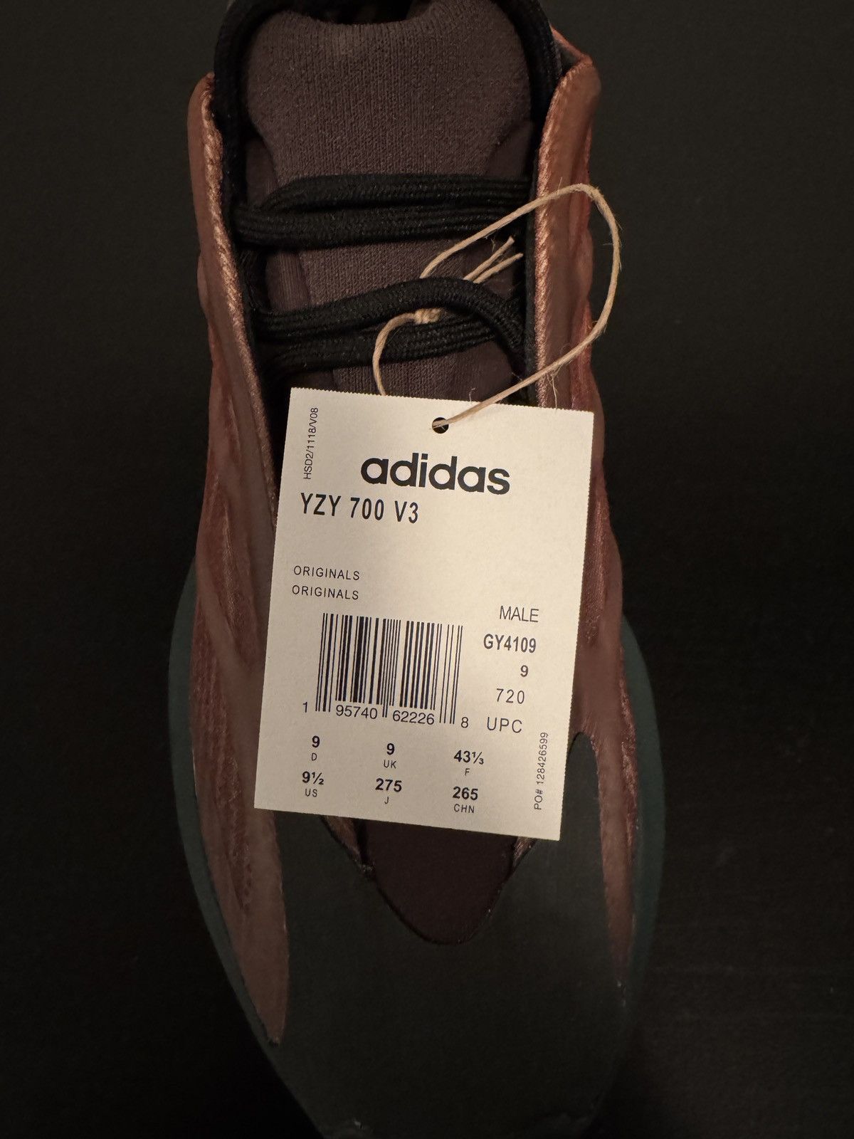 Adidas × Yeezy ADIDAS YEEZY 700 V3 COPPER FADE Size US 9.5 / EU 42-43 - 6 Thumbnail