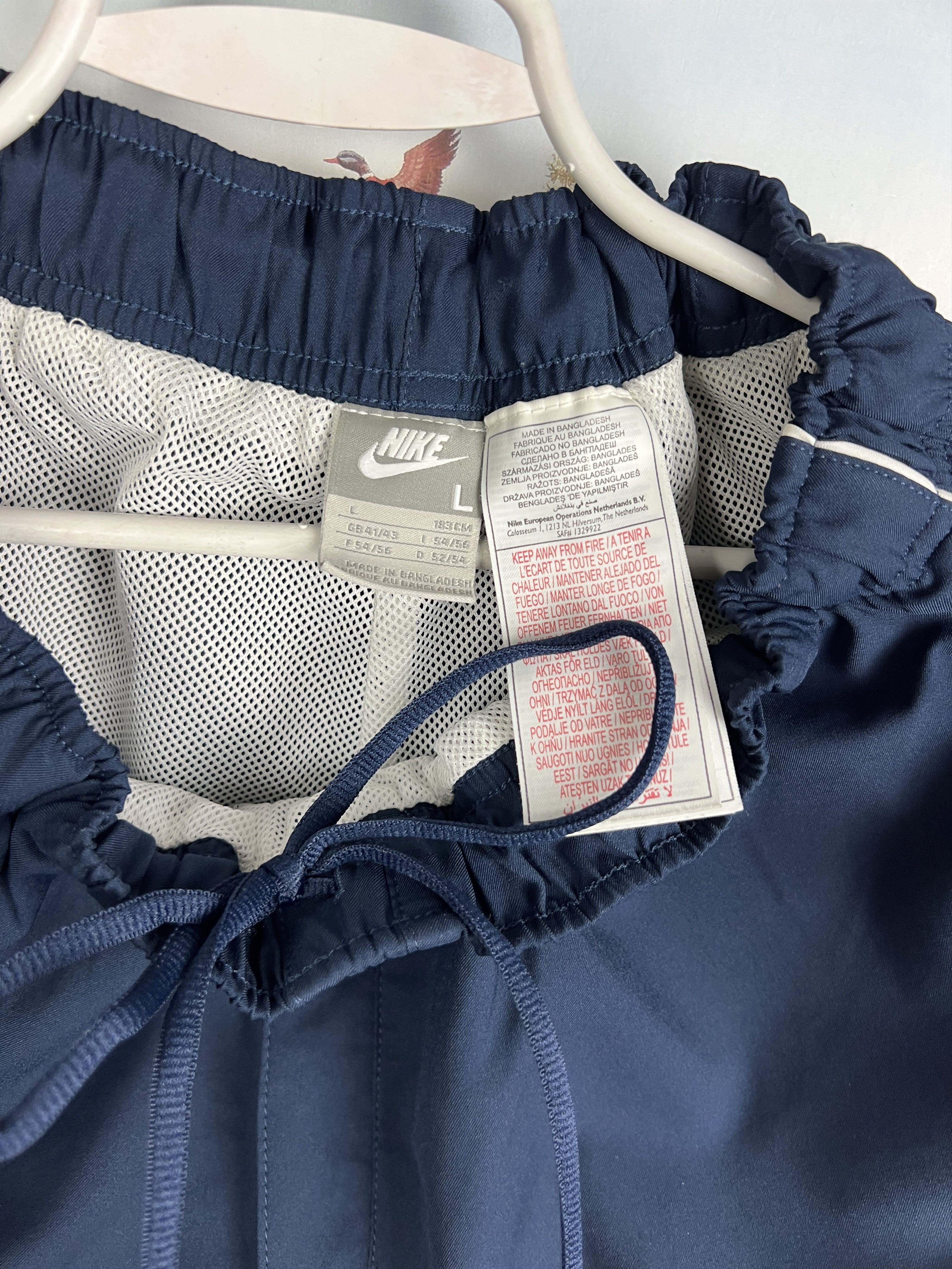 Nike Track Suit Jacket Pants Set Swoosh Rare Hype Track Top Size US L / EU 52-54 / 3 - 15 Thumbnail