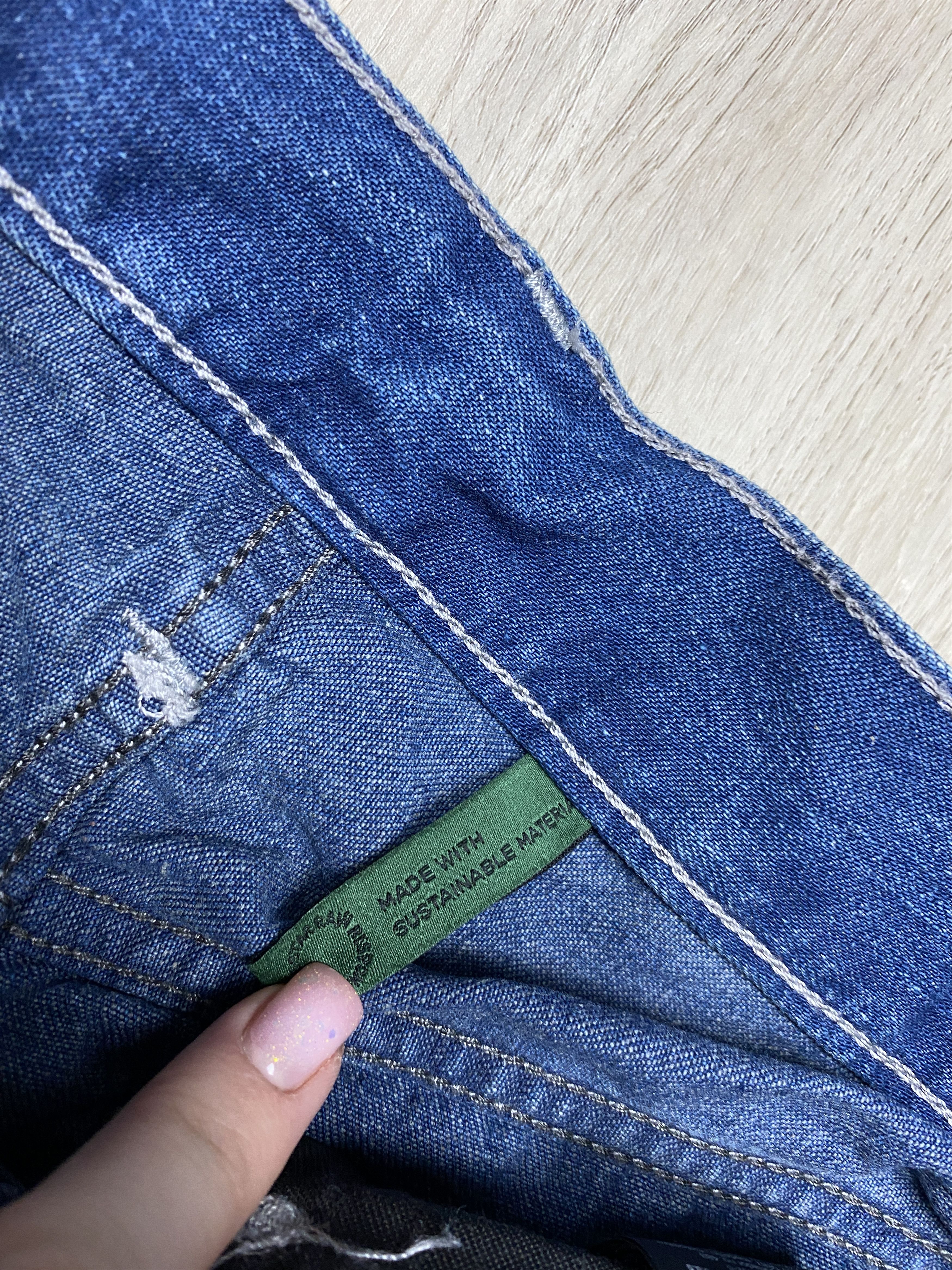 G-Star G Star Raw Vintage Mens Relaxed Straight Denim Pants Jeans Size US 31 - 4 Thumbnail