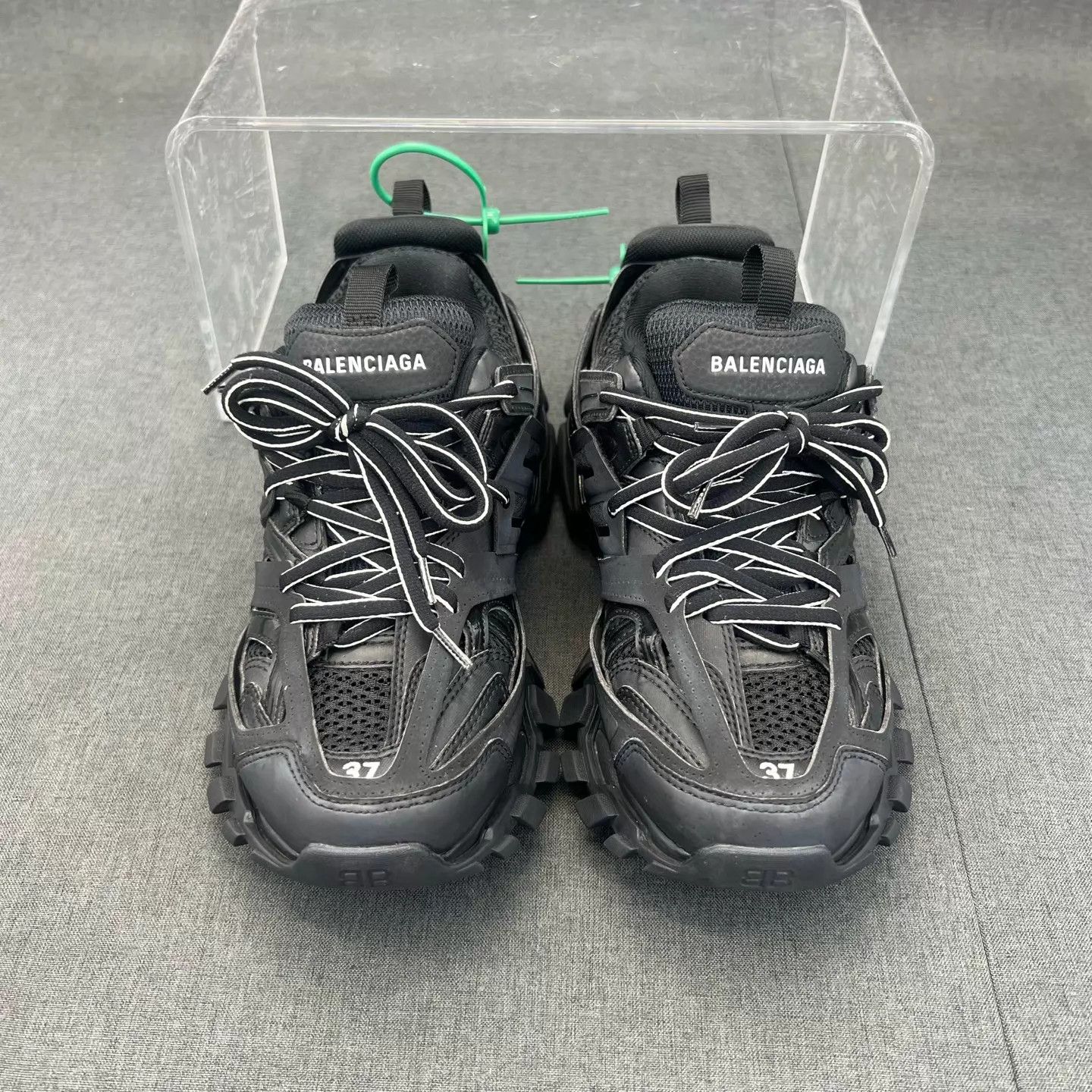 Balenciaga Balenciaga Track Black 37 Worn Once (Original Box) Size US 7 / IT 37 - 5 Thumbnail
