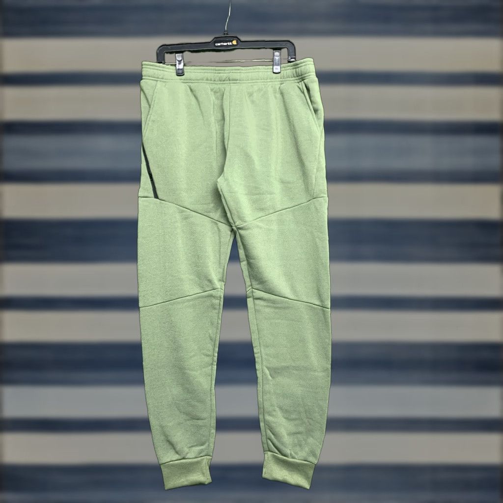 Vintage Ultra Performance Sweatpants Mens Large Fleece Joggers Green Y2K Tech Drawstring Sports Pants Regular Size L Men Quartered? Size US 33 - 1 Thumbnail
