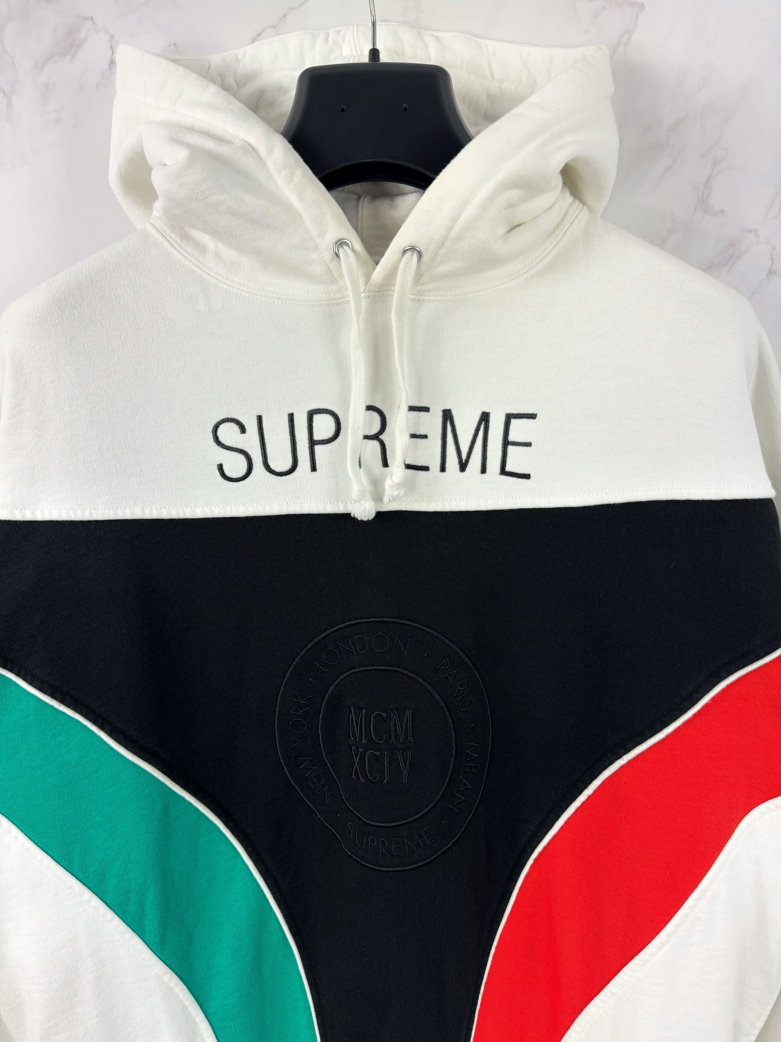 Supreme Supreme Milan Hooded Sweatshirt SS 2020 White Size M Size US M / EU 48-50 / 2 - 6 Thumbnail