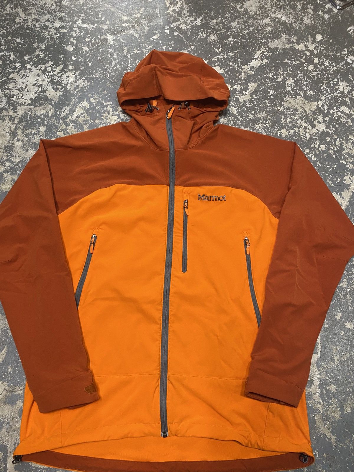 Marmot × Vintage Marmot Men’s Estes Softshell Windbreaker Jacket Size US L / EU 52-54 / 3 - 7 Thumbnail