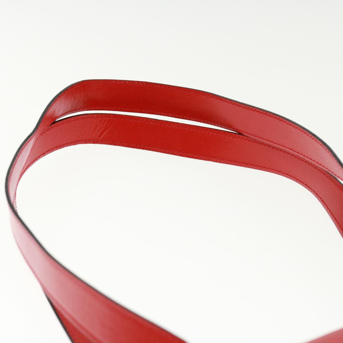 Celine CELINE Shoulder Bag Leather Red Size ONE SIZE - 8 Thumbnail