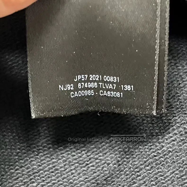 Balenciaga Balenciaga Black letter printed hooded sweater hoodie Size US S / EU 44-46 / 1 - 4 Thumbnail