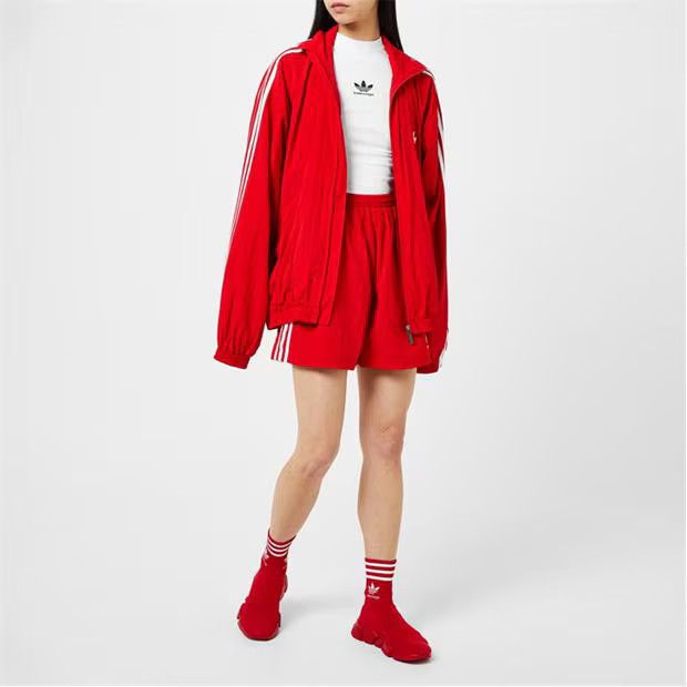 Balenciaga o1g2r1mq0924 Trainers in Red & White Size US 9 / IT 39 - 6 Thumbnail