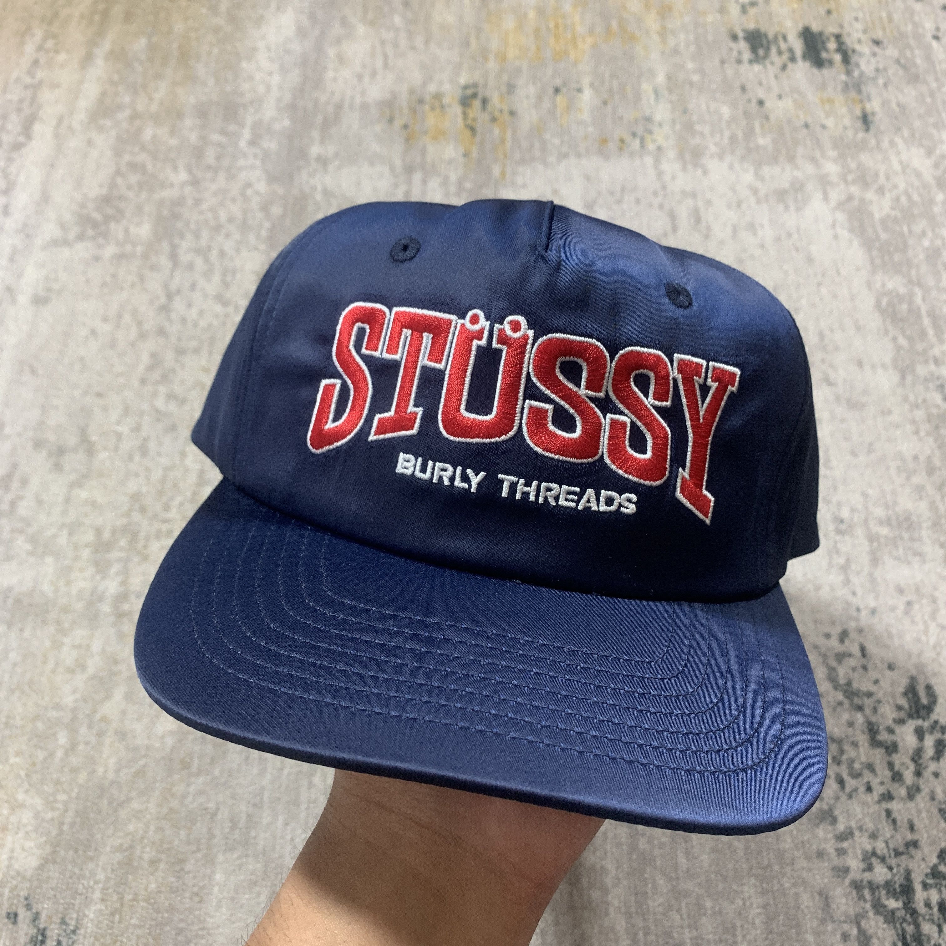 Other STUSSY BURLY THREADS CAP NAVY Size ONE SIZE - 2 Thumbnail