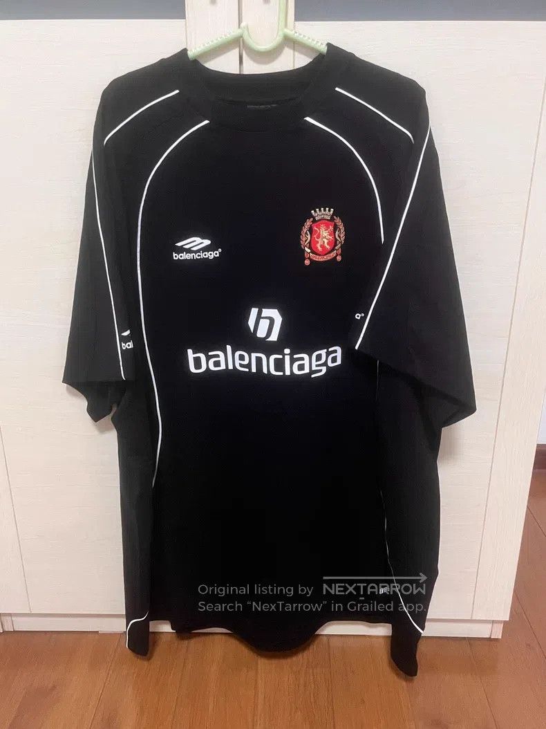 Balenciaga Balenciaga Black Manchester United Football Jersey Short S Size US XXL / EU 58 / 5 - 1 Thumbnail