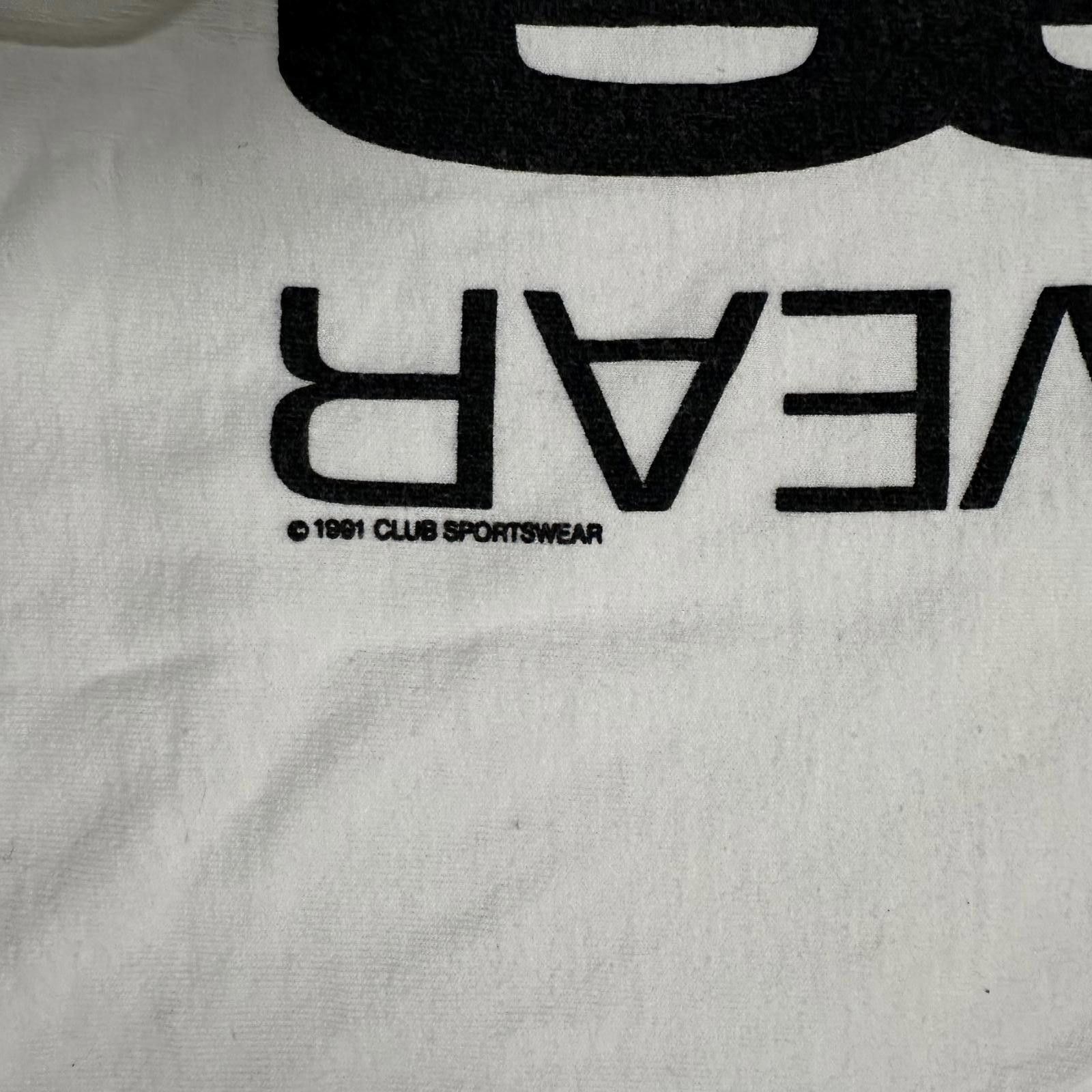 Other Club Sportswear Mens Tank Top XL White Vintage Size US XL / EU 56 / 4 - 6 Thumbnail