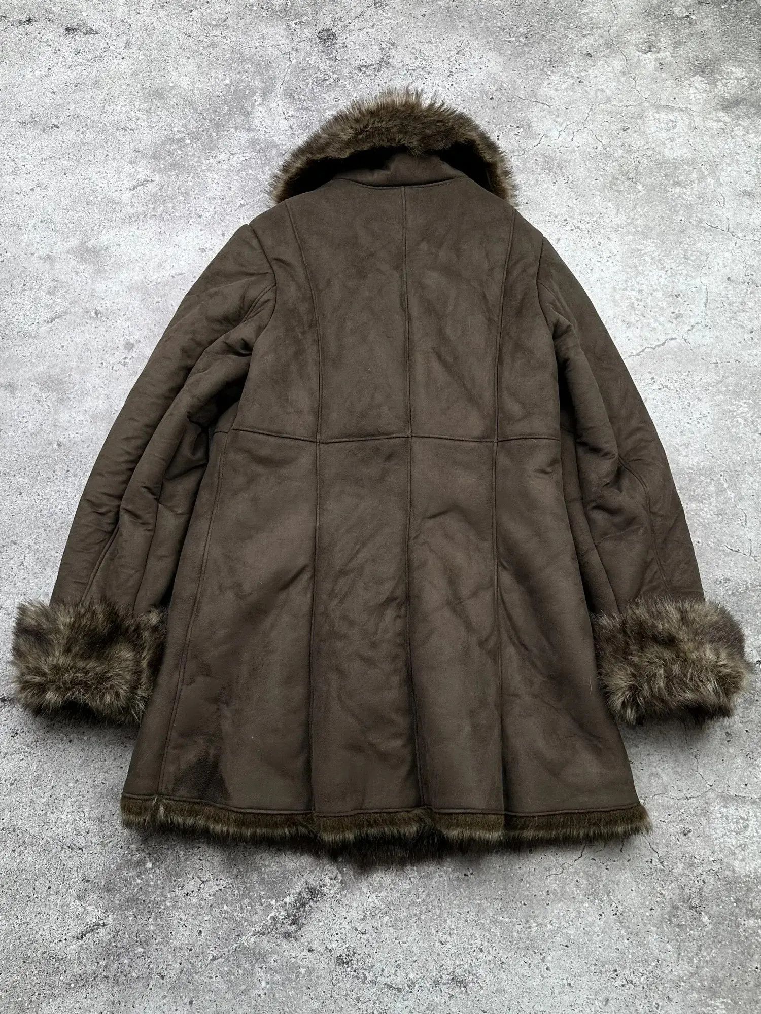Japanese Brand Vintage Faux Fur Coat C21(V124) Size M / US 6-8 / IT 42-44 - 5 Thumbnail
