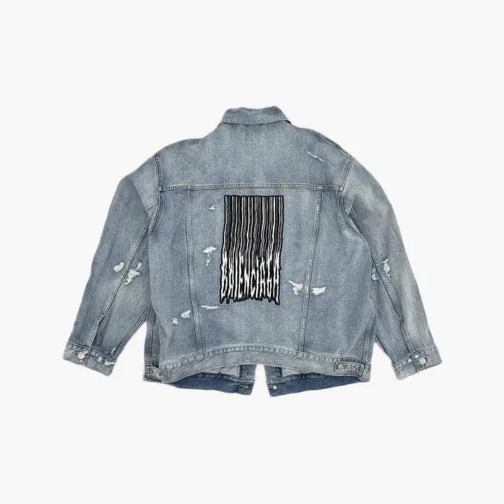 Balenciaga Balenciaga Logo Relaxed Denim Jacket for All 0079-2507 Size US S / EU 44-46 / 1 - 3 Thumbnail