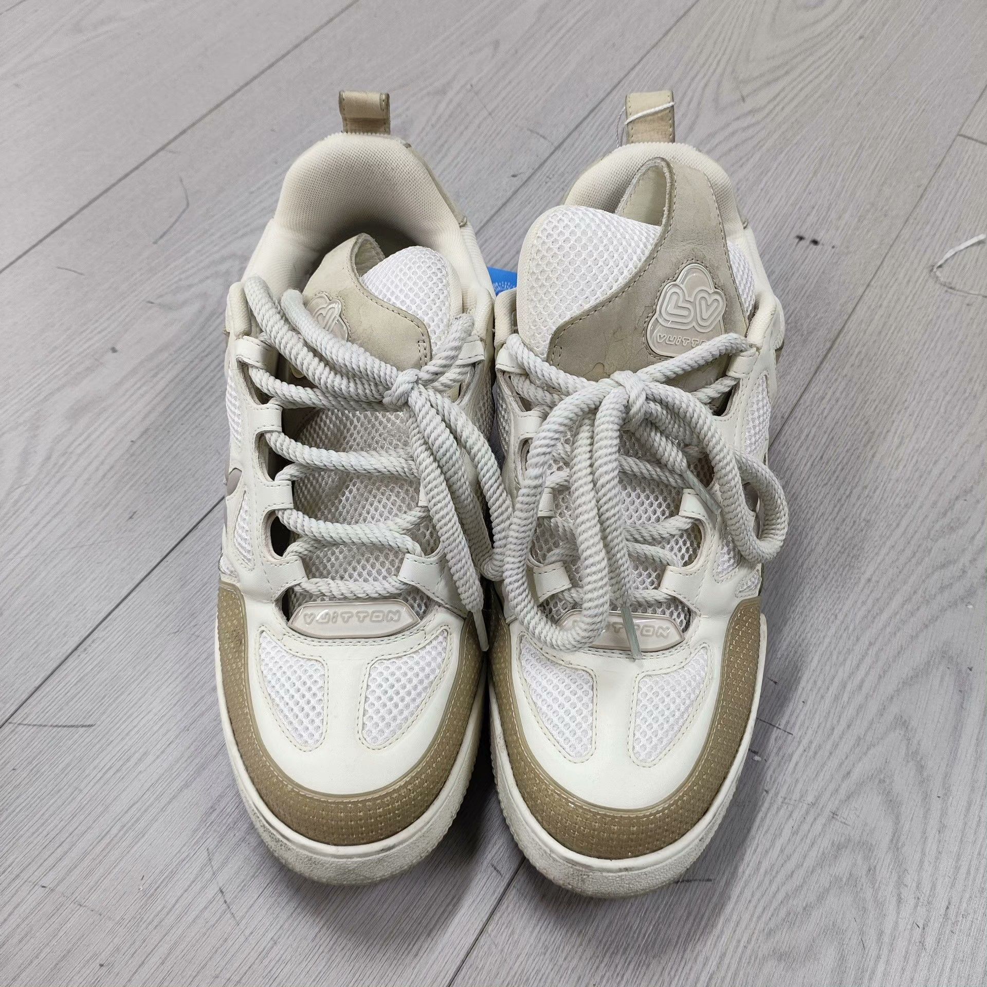 Louis Vuitton Louis Vuitton Brown Lowtop Sneakers 8 Men Size US 8 / EU 41 - 1 Thumbnail