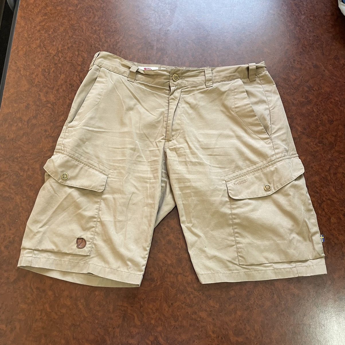 Fjallraven × Vintage Fjallraven shorts 90s cargo baggy outdoor g1000 Size US 32 / EU 48 - 1 Thumbnail