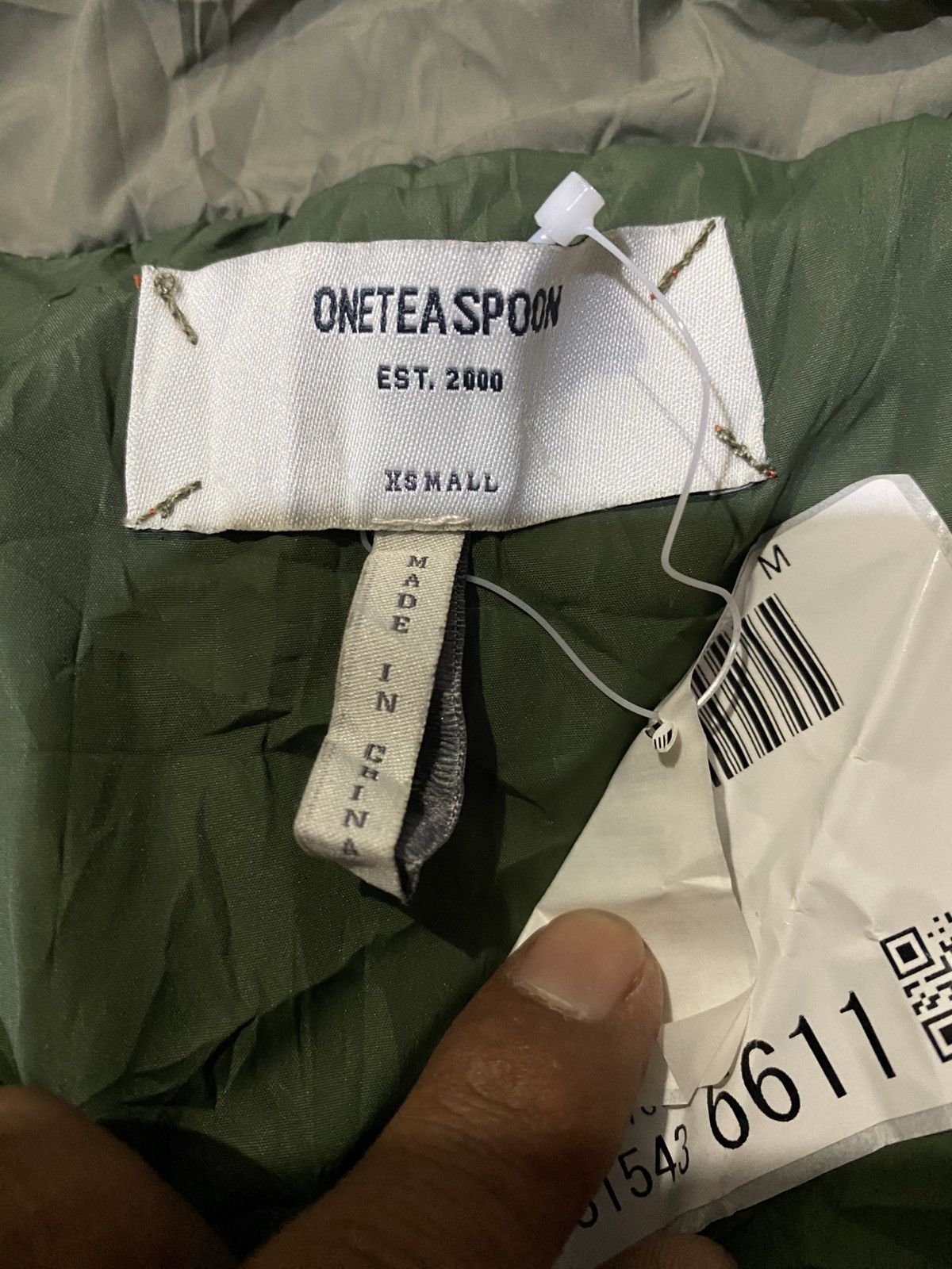 Japanese Brand ONETEA SPOON puffer jacket Size US S / EU 44-46 / 1 - 4 Thumbnail