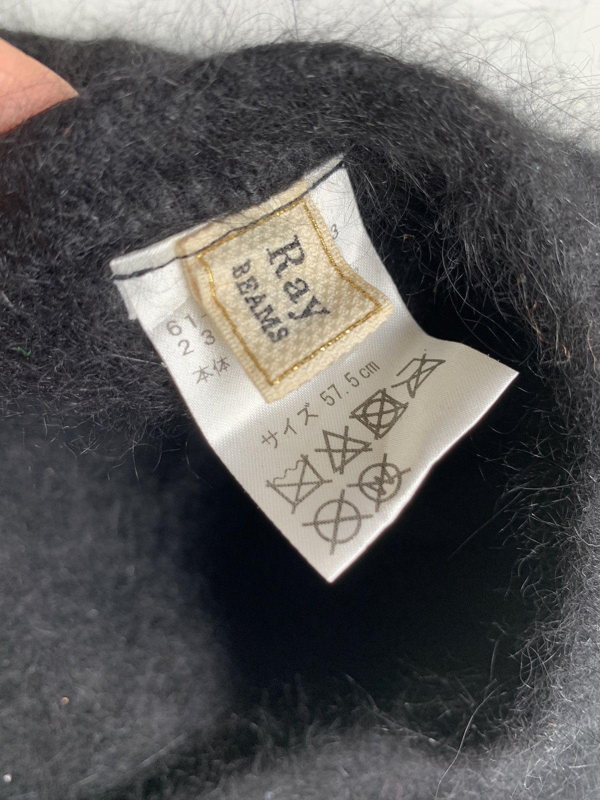 Beams Plus × If Six Was Nine × Japanese Brand Beams Fur Distressed Punk Style Wool Beret Hats Size ONE SIZE - 10 Thumbnail