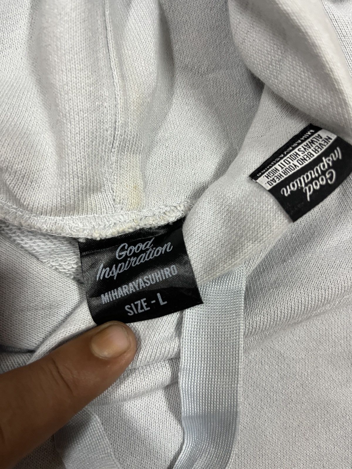 Designer × GU × Maison MIHARA YASUHIRO Gu x miharayasuhiro hoodies Size US L / EU 52-54 / 3 - 12 Thumbnail