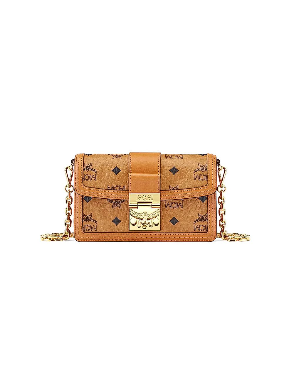 MCM o1mt1gz0326 Size: OS / Visetos Monogram Mini Crossbody Bag Size ONE SIZE - 1 Thumbnail