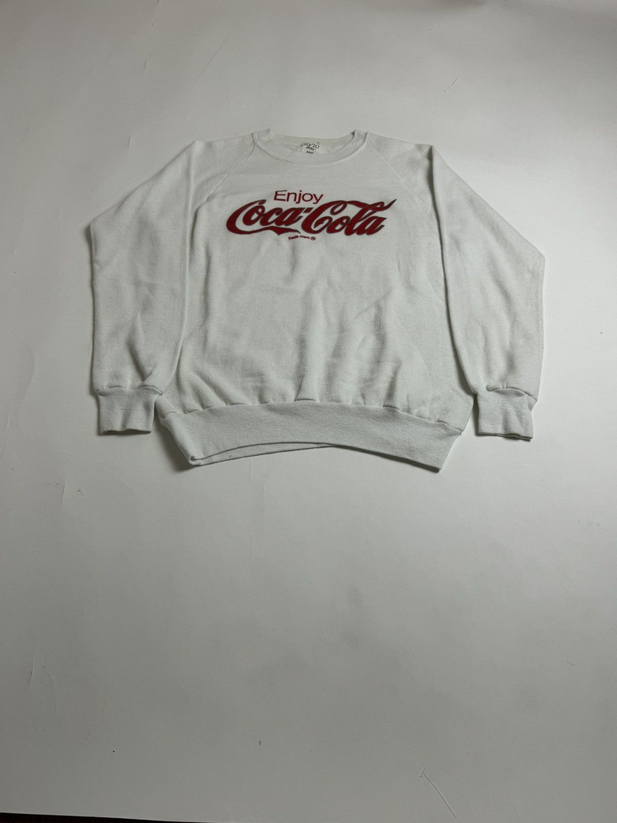 Coca Cola White Coca Cola Crewneck Size US M / EU 48-50 / 2 - 1 Thumbnail