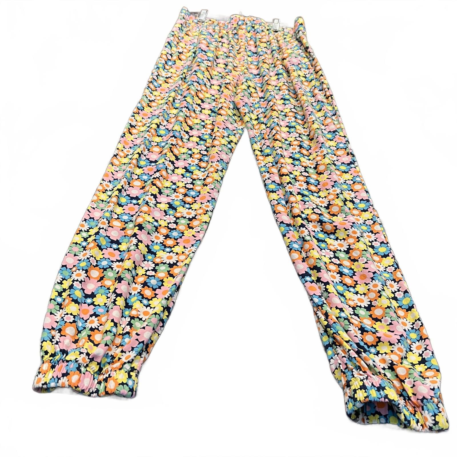 Other Wonder Nation Women's Floral Joggers XL (14-16) Size 40" / US 18 - 1 Thumbnail