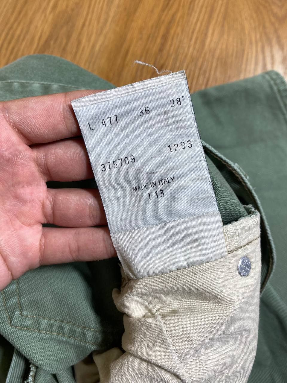 Levi's Vintage Levis 550 Denim Shorts Orange Tab Relaxed Fit Jorts Size US 34 / EU 50 - 3 Thumbnail