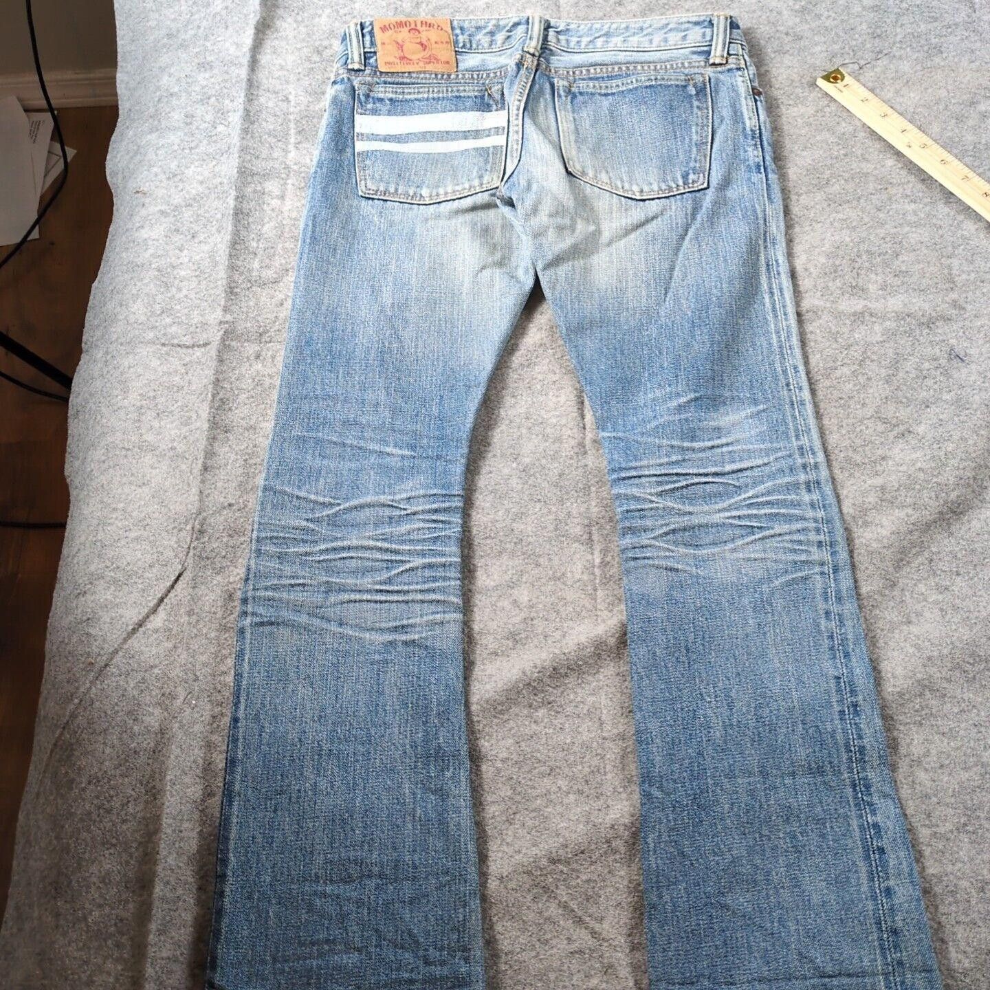 Momotaro Jeans Momotarou Jeans Pants Japan Denim Zipper Selvedge Distressed Size US 32 / EU 48 - 7 Thumbnail