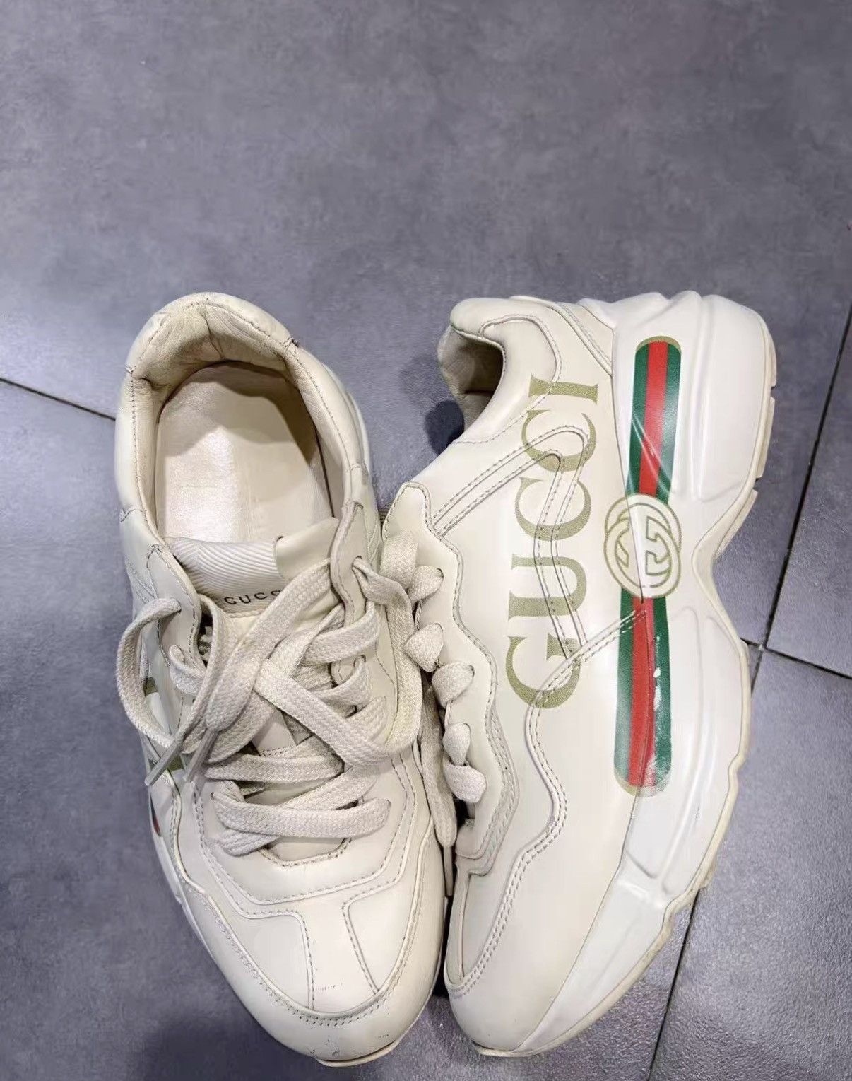 Gucci Gucci classic belt dad sneakers J38 Size US 6 / IT 36 - 3 Thumbnail