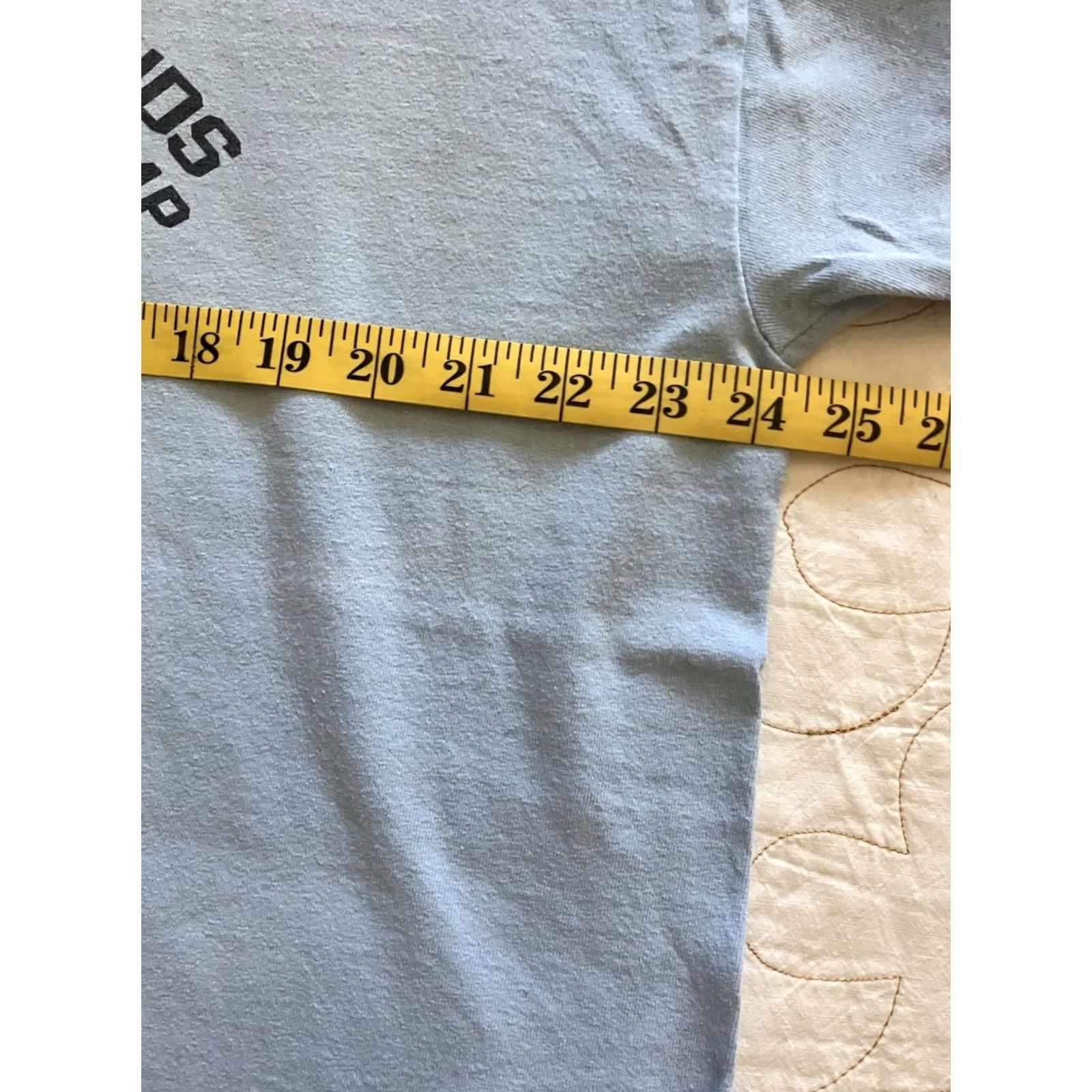 Gildan Gildan T-Shirt Cub Day Space Camp Michigan Blue XL 2005 Webelos Resident Camp Space Men Size US XL / EU 56 / 4 - 6 Thumbnail