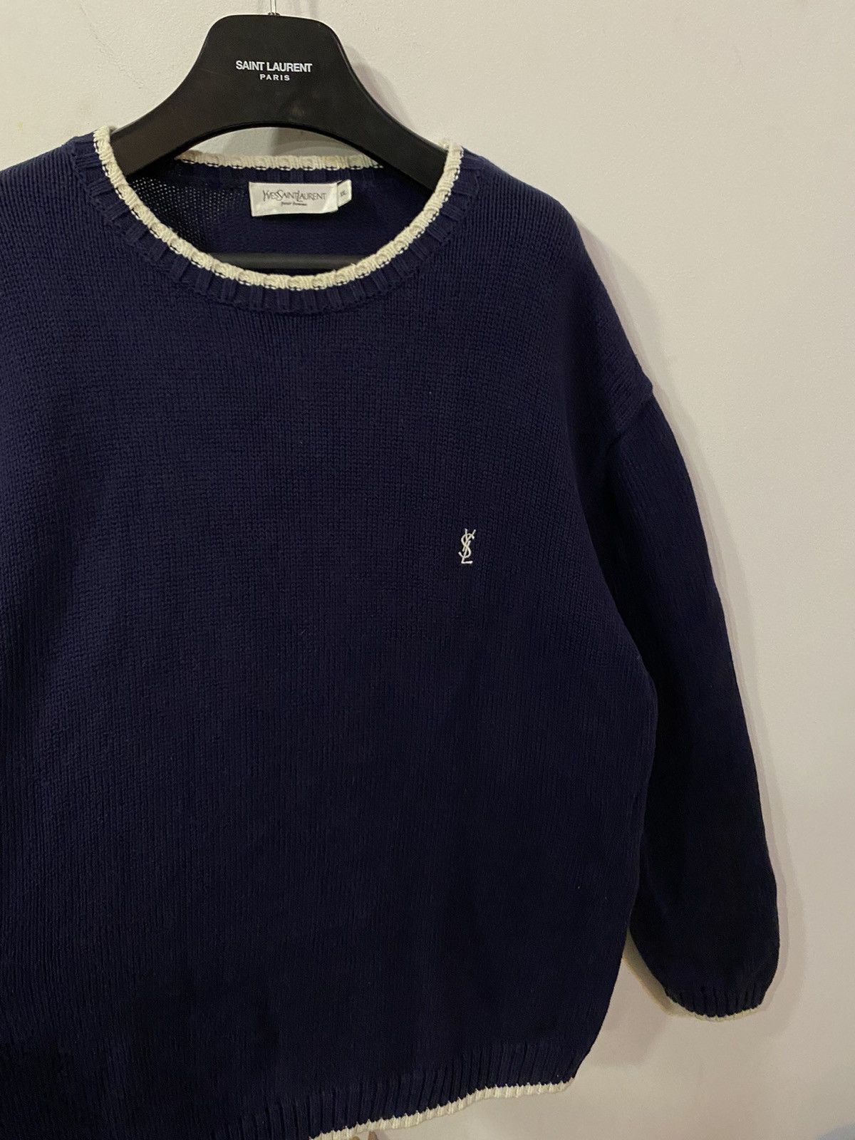 Yves Saint Laurent YSL Sweater Knit Heavy Thick Size US XXL / EU 58 / 5 - 8 Thumbnail