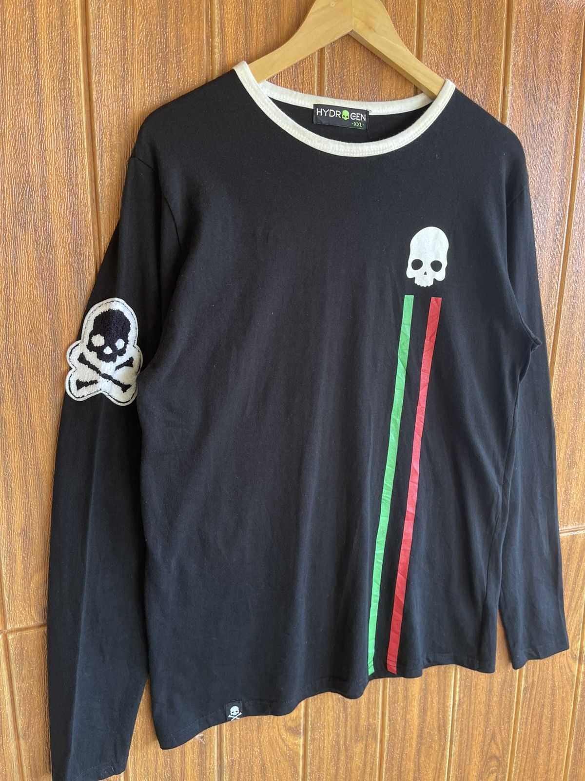HYDROGEN HypeBeast🔥HYDROGEN🔥Skull Long Sleeve Tshirt Size US XL / EU 56 / 4 - 1 Thumbnail