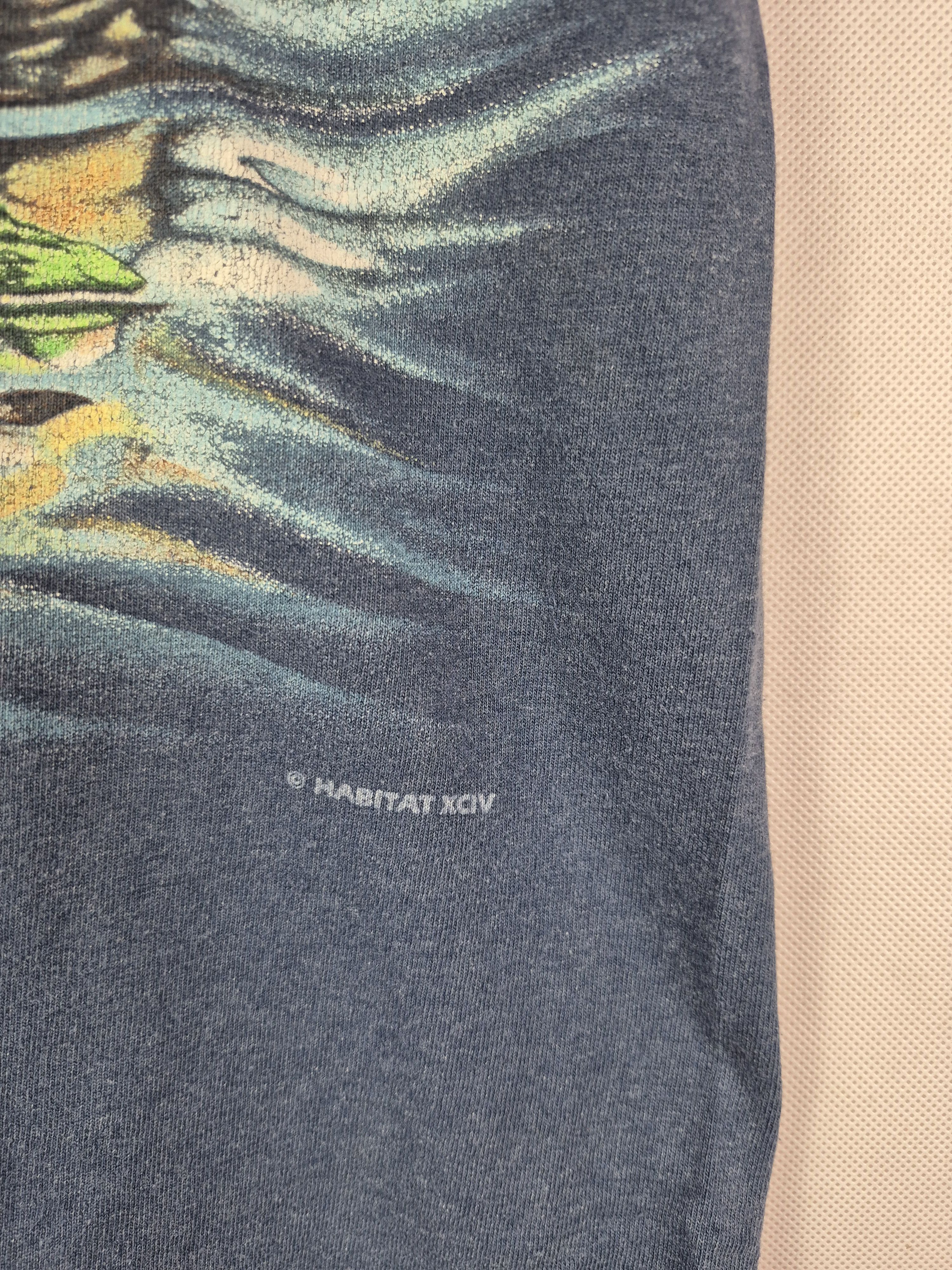 Habitat 🔥 Vintage 90s Habitat Fullprint Tee Size US M / EU 48-50 / 2 - 4 Thumbnail