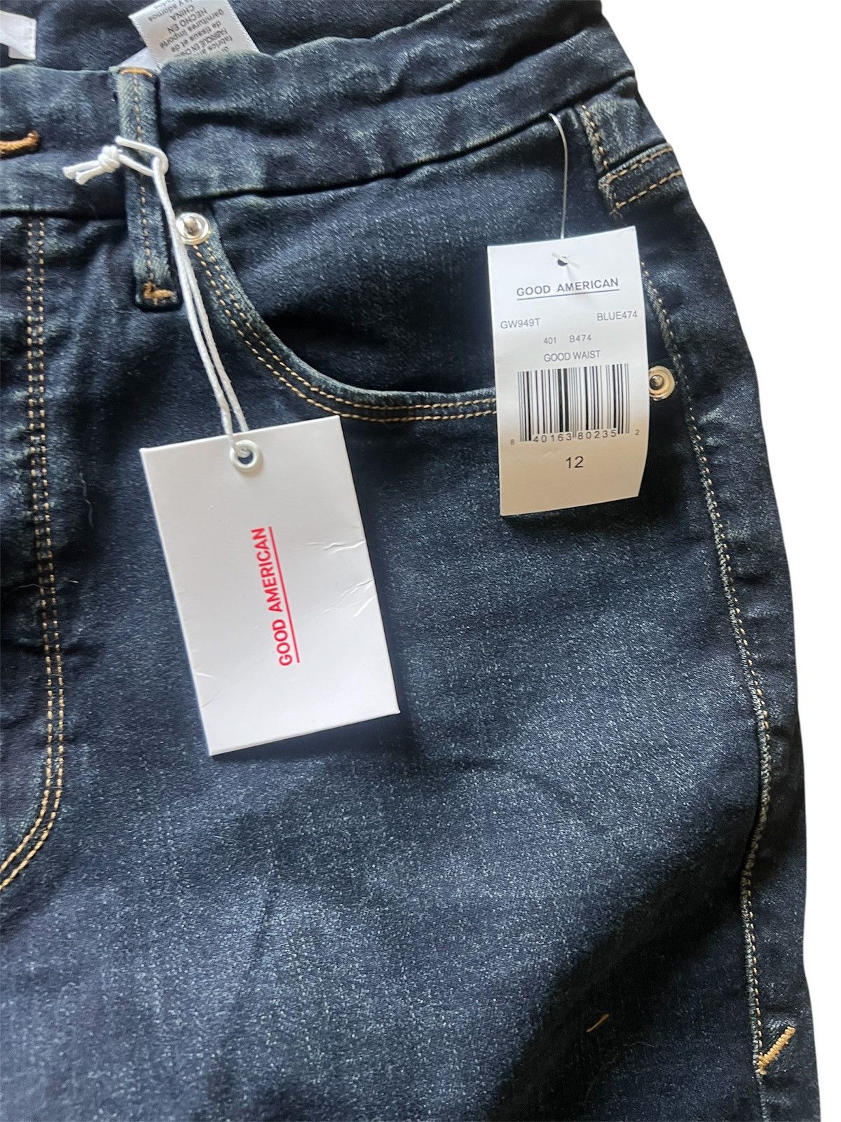 Good American Good American Good Waist Skinny Jeans | 12 / 31 NWT Size 34" / US 12 / IT 48 - 3 Thumbnail
