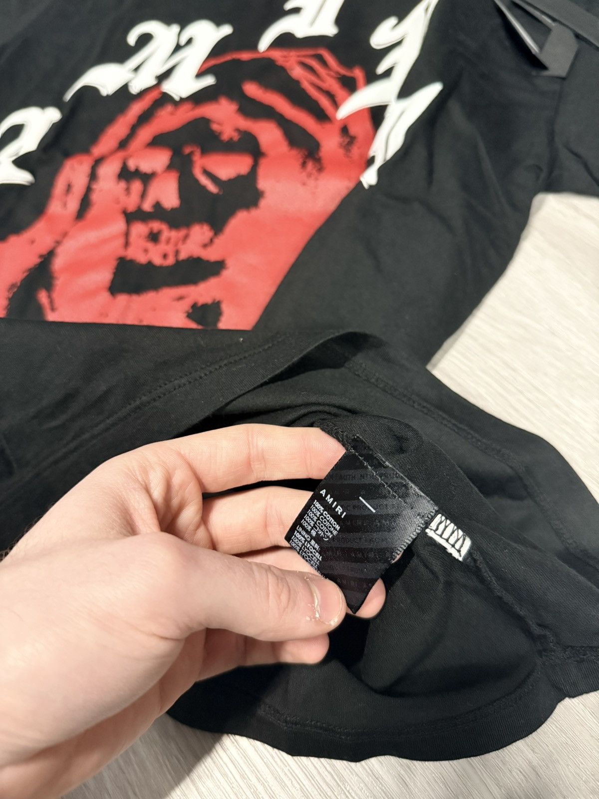Amiri Amiri Reaper Tee Size US S / EU 44-46 / 1 - 3 Thumbnail
