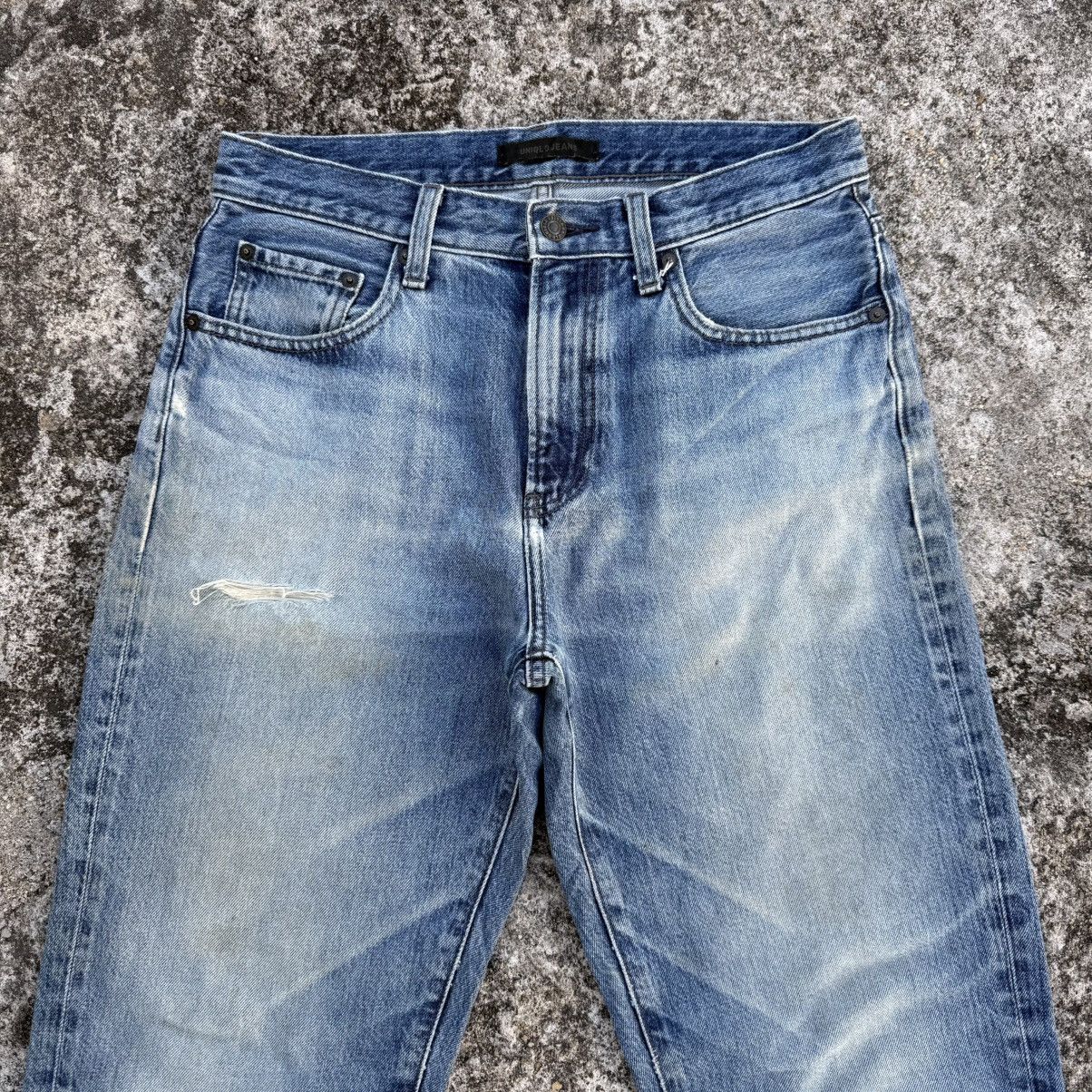 Japanese Brand VINTAGE JAPANESE FADED JEAN DENIM PANTS Size US 32 / EU 48 - 3 Thumbnail