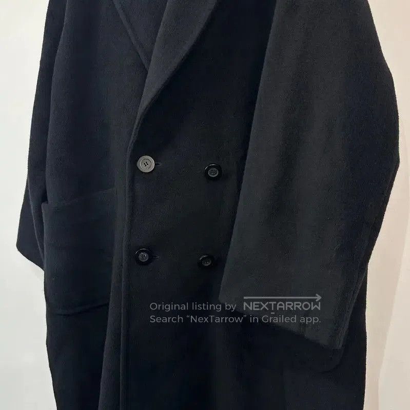 Max Mara MaxMara Black Wool Women's Coat . Size L / US 10 / IT 46 - 4 Thumbnail