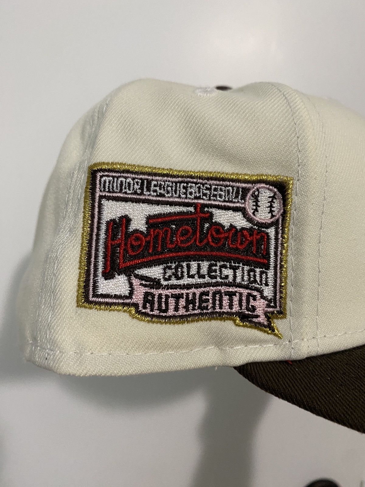 New Era Chrome Bison sliding Bison logo offwhite and brown Size ONE SIZE - 2 Thumbnail