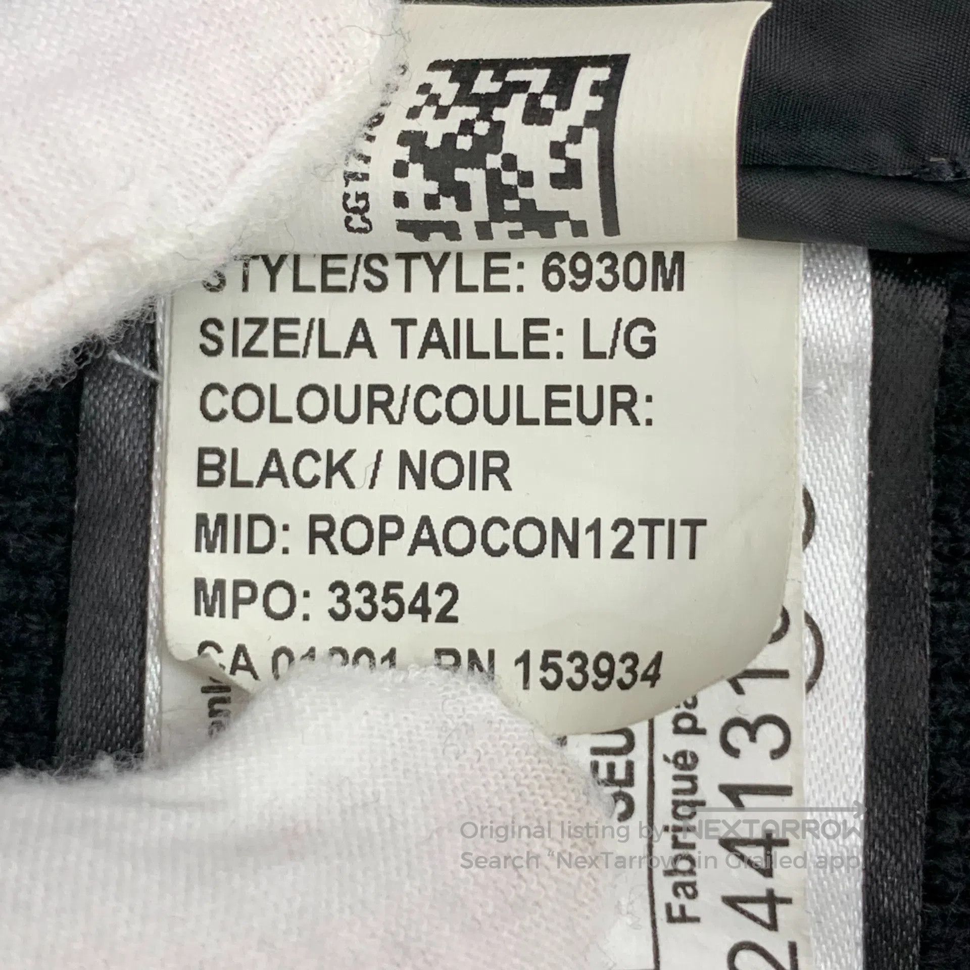 Canada Goose Canada Goose Black Logo Patch Collar Zipper Long Sleeve Kn Size US L / EU 52-54 / 3 - 7 Thumbnail