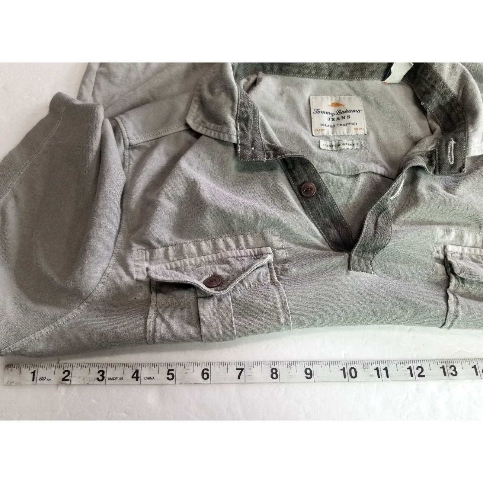 Tommy Bahama Tommy Bahama Men's Polo Shirt Small Green Short Sleeve Island Crafted Casual Size US S / EU 44-46 / 1 - 3 Thumbnail